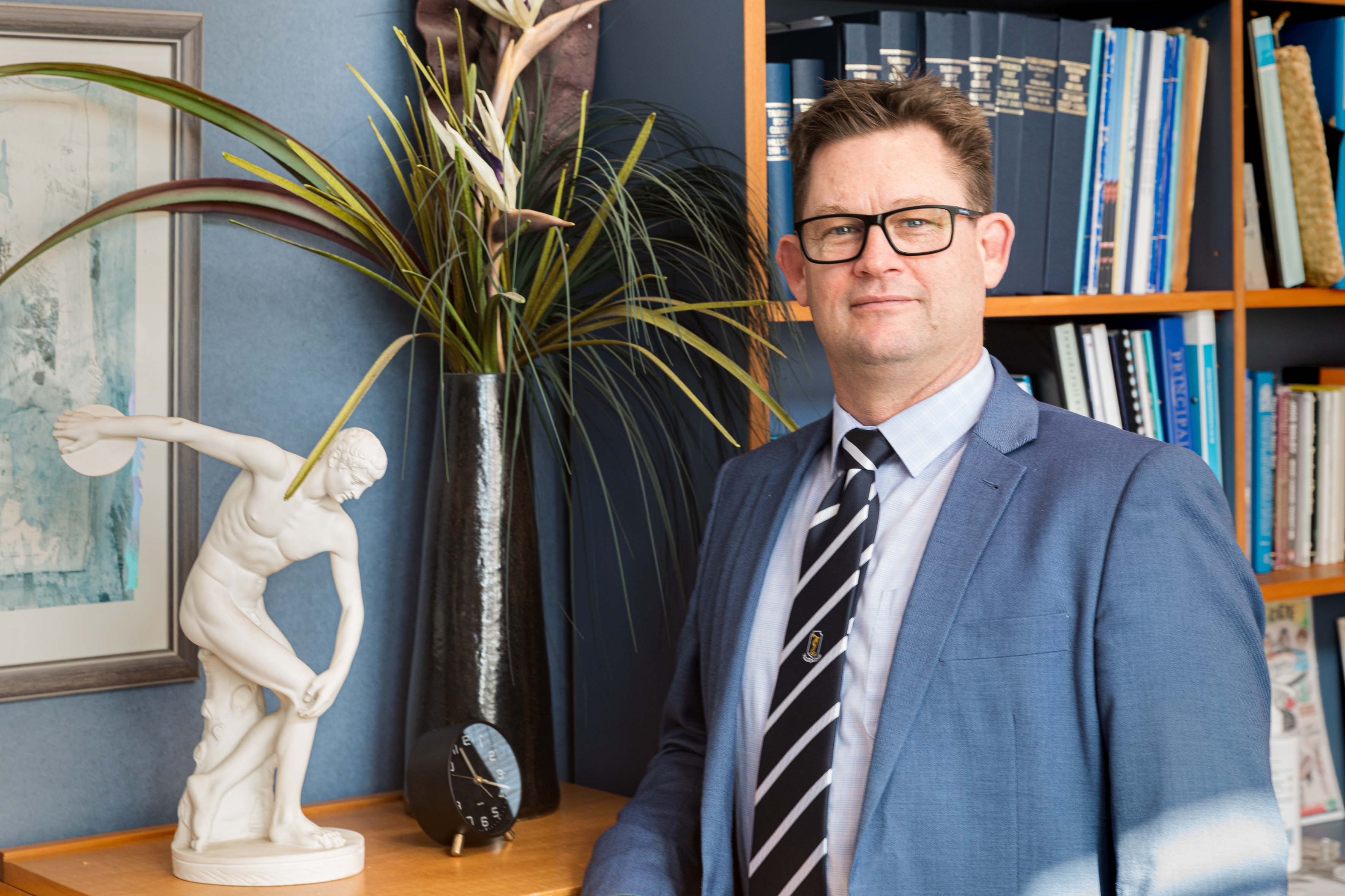 Tauranga Boys' College principal Andrew Turner. Photo / Mead Norton