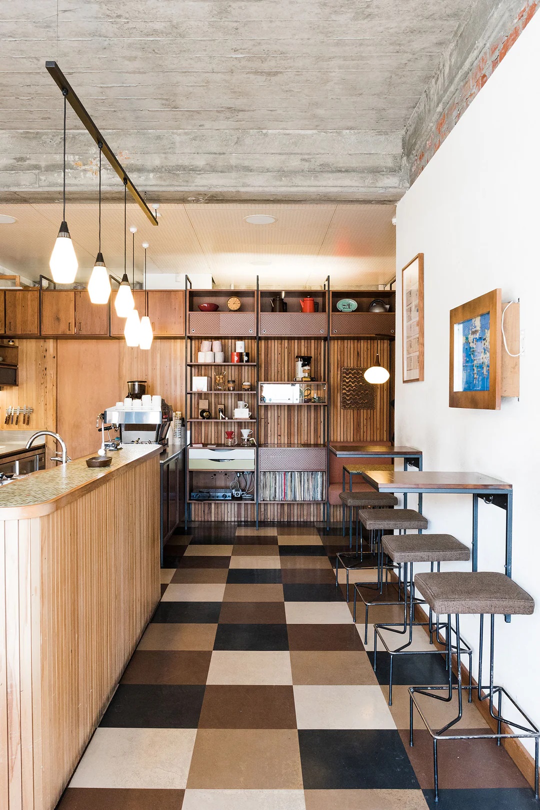 Customs coffee shop, located on Ghuznee Street. Photo / Supreme