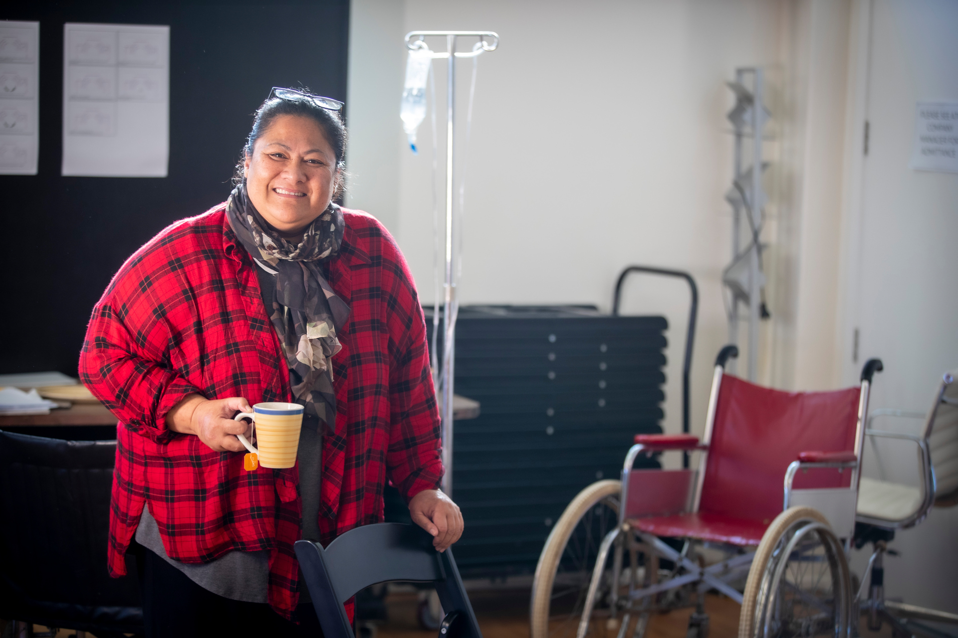 Anapela Polata'ivao is a New Zealand actor, writer, and director of stage and screen. Photo / Michael Craig