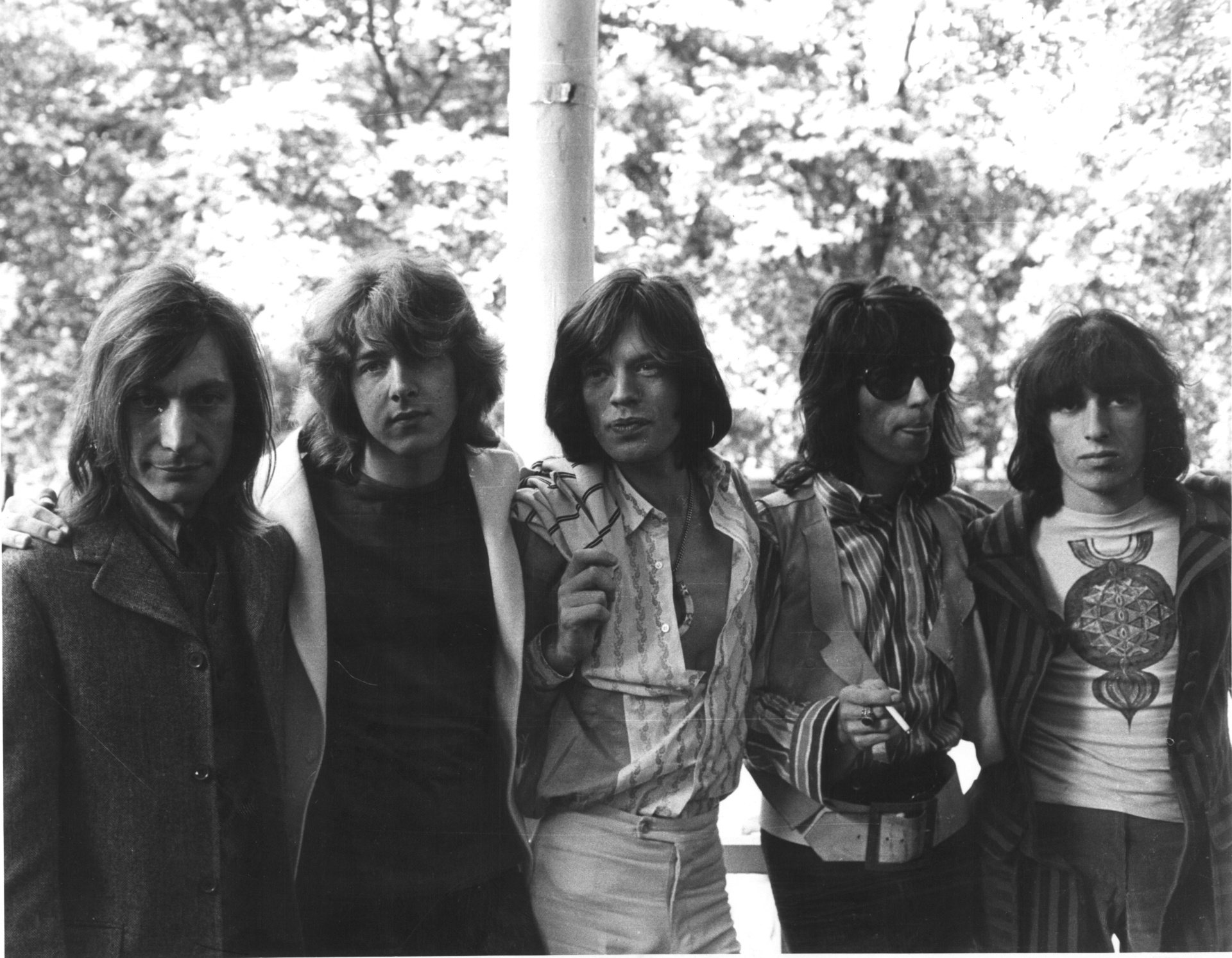 The Rolling Stones i1969: (From left ) Charlie Watts, Mick Taylor, Mick Jagger, Keith Richard , Bill Wyman. Photo / File