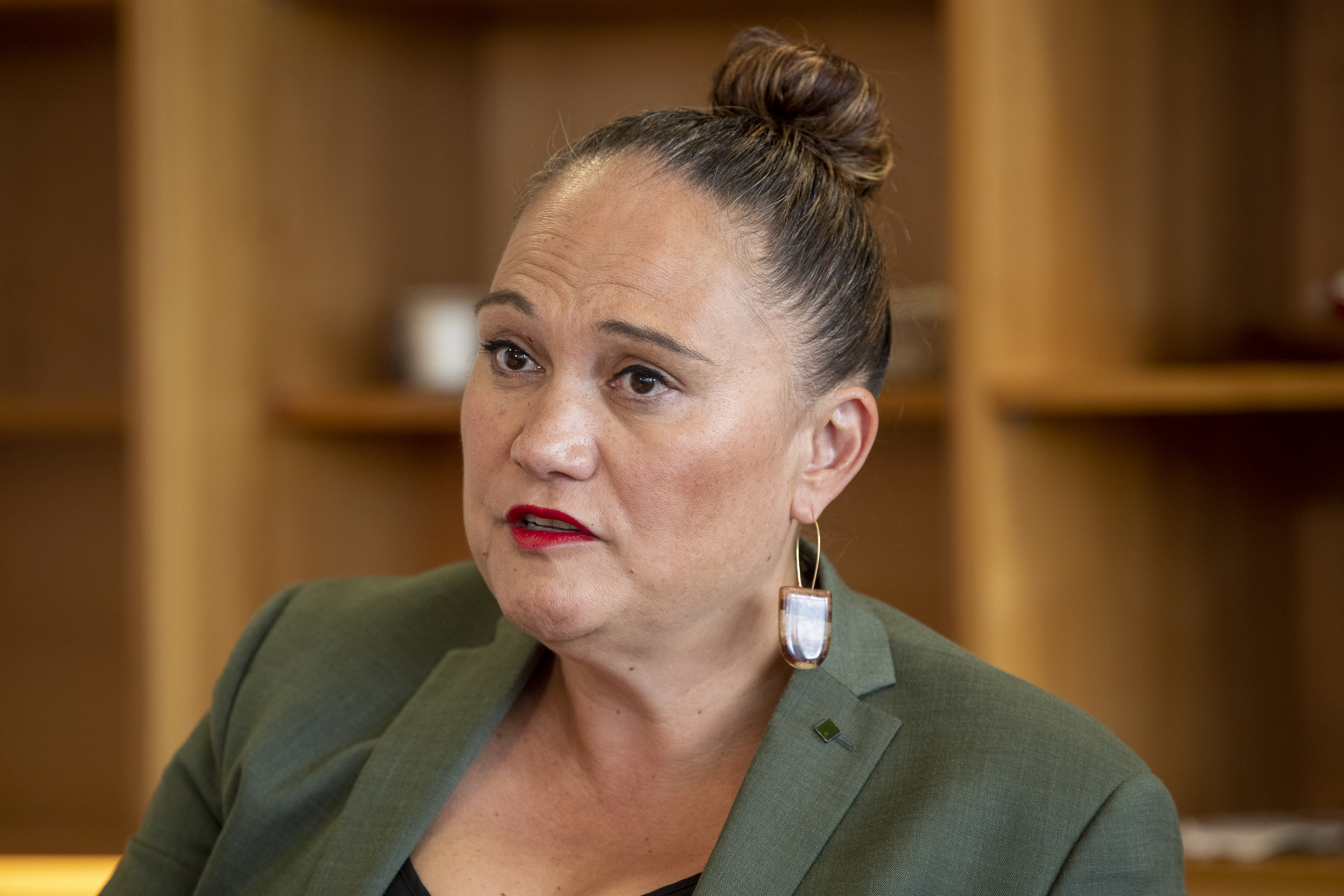 Social Development Minister Carmel Sepuloni confirmed Labour would not change the Super age and would continue contributions to the NZ Super Fund. Photo / Mark Mitchell