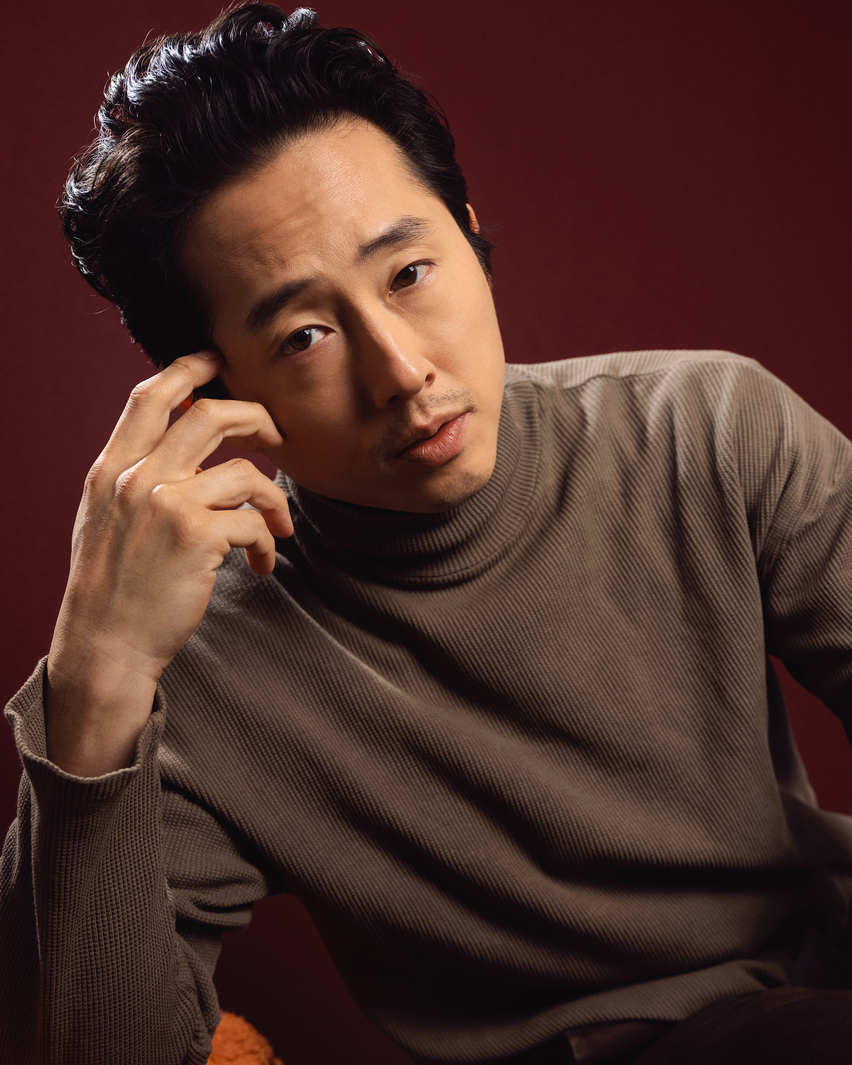 Steven Yeun in Los Angeles. Photo / Ryan Pfluger, The New York Times