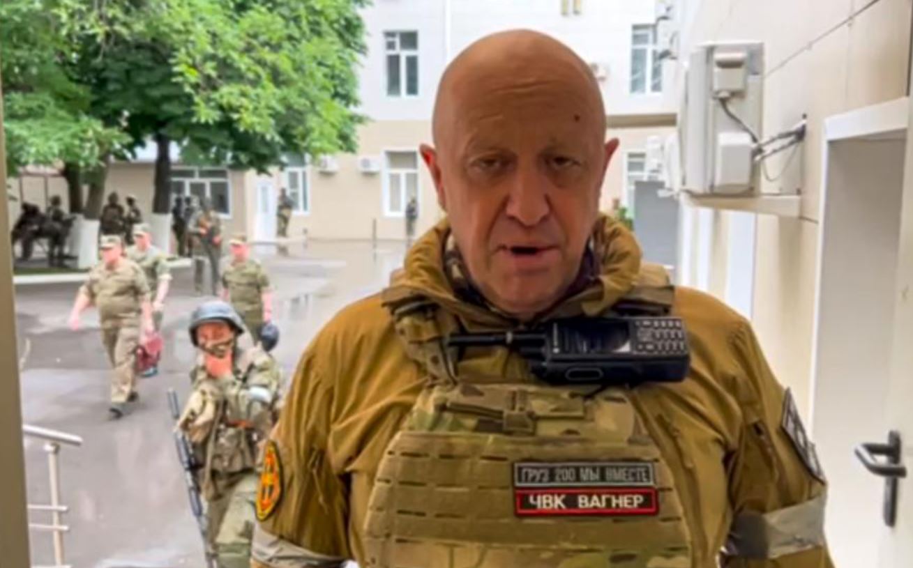 Yevgeny Prigozhin, the owner of the Wagner Group military company. Photo / AP