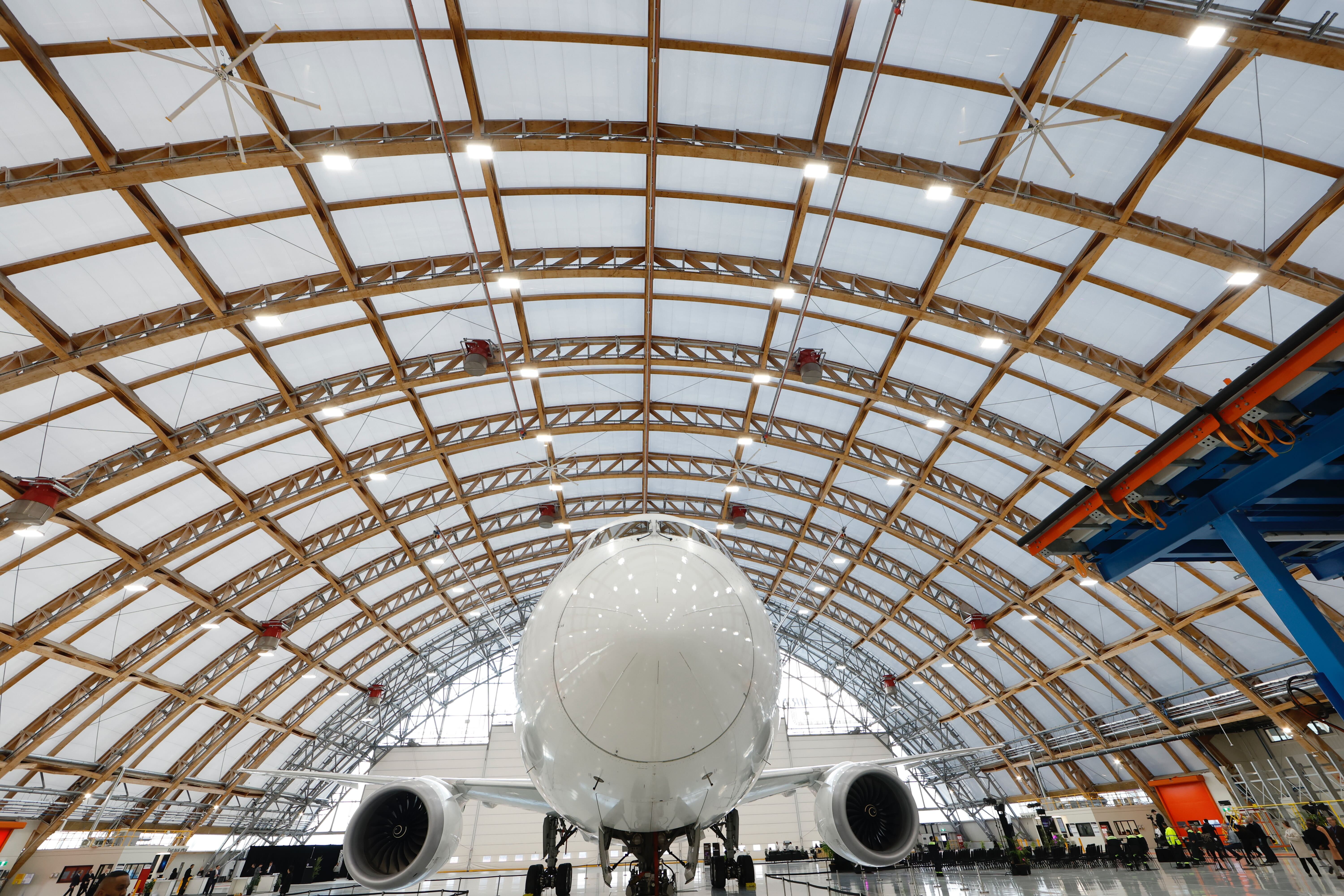 The hangar is opening today, some six years after the project started. Photo / Michael Craig