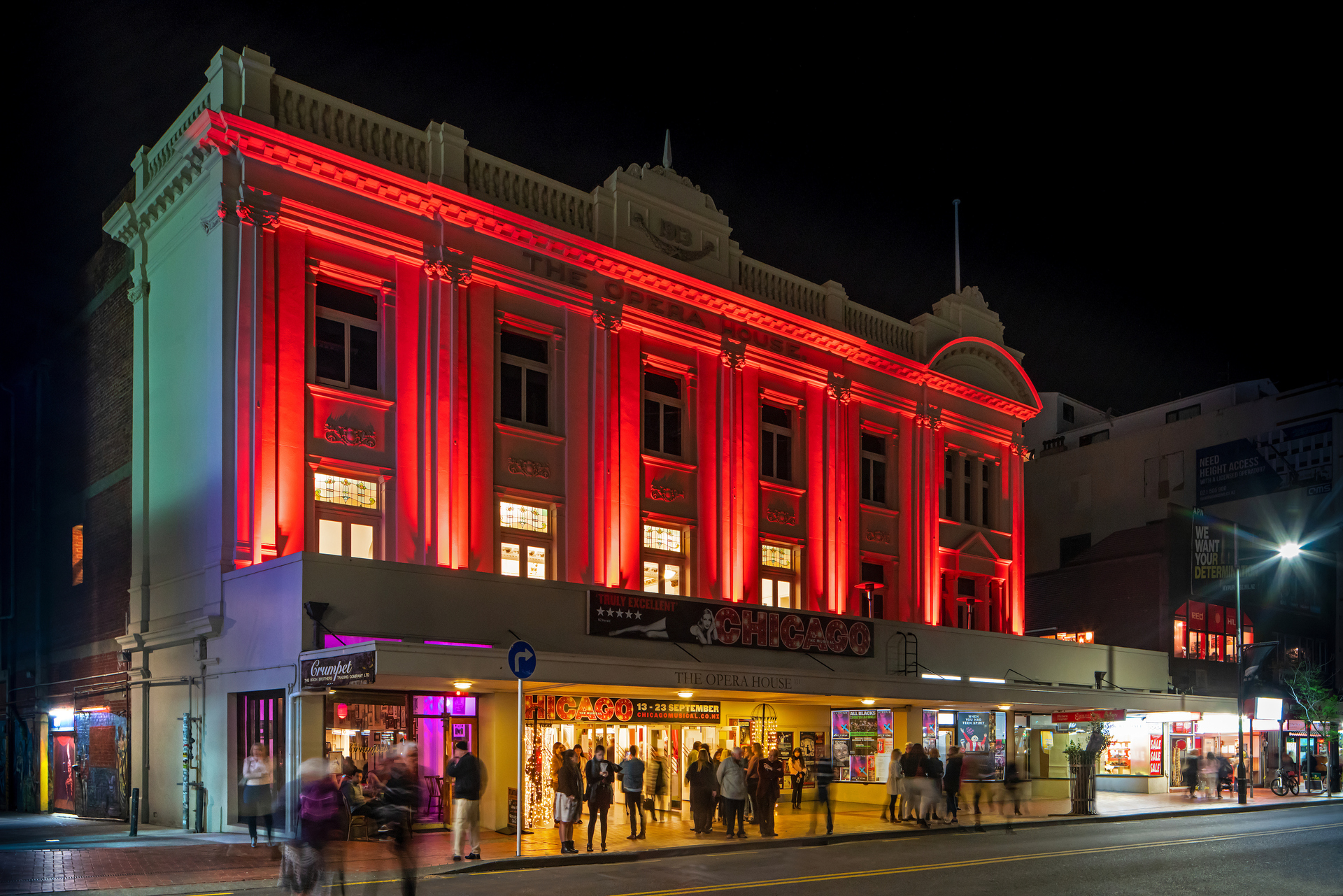 Wellington's 100-year-old Opera House is earthquake-prone. Photo / Andy Spain Photography
