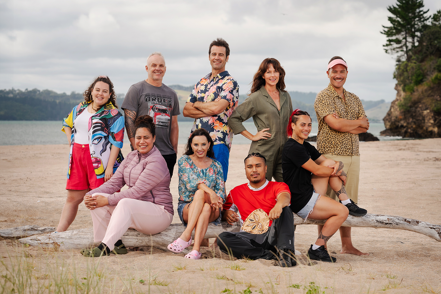 Celebrity Treasure Island - Team Aihe. Photo / Matt Klitscher