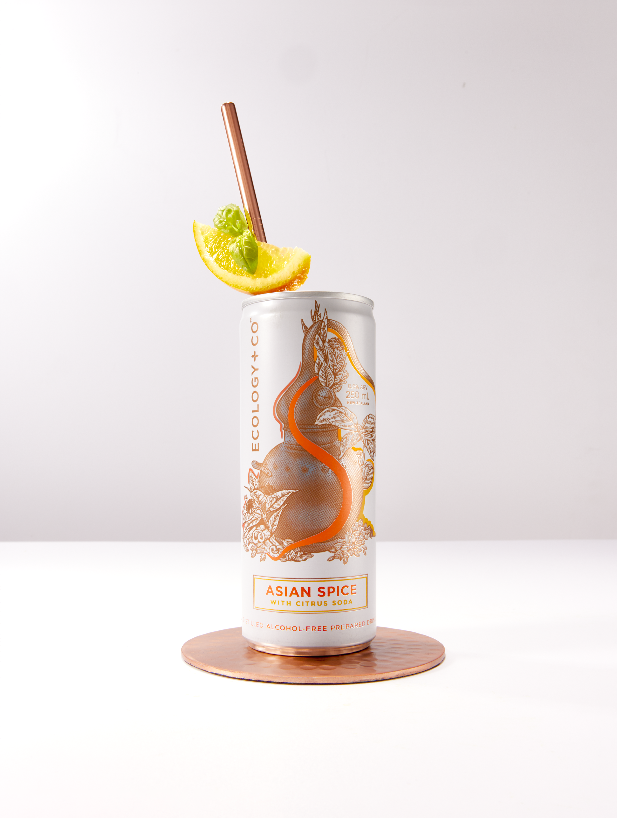Ecology & Co Asian Spice with Citrus Soda drink. Photo / Supplied