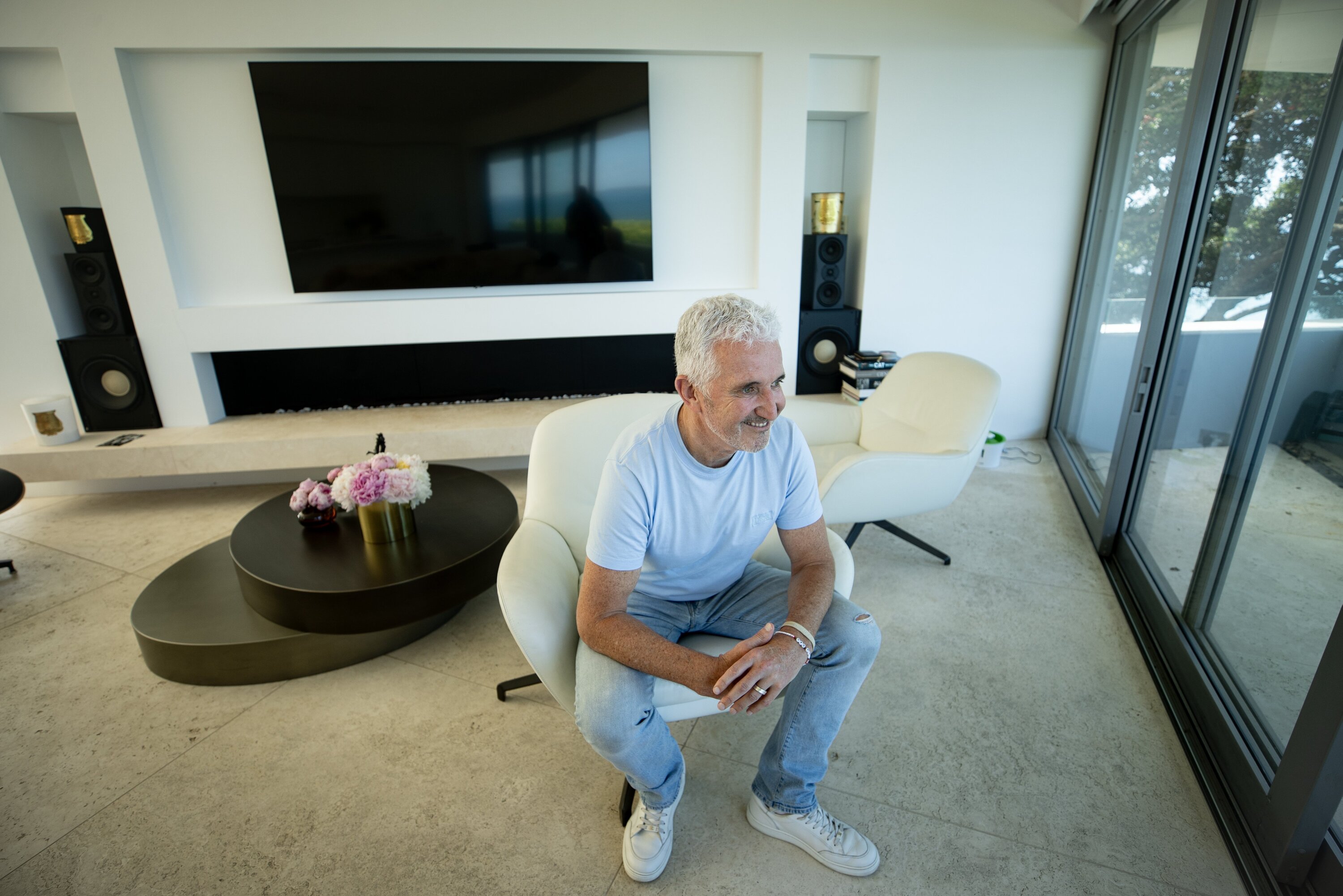 Fyfe, at home in Takapuna. Photo / Dean Purcell