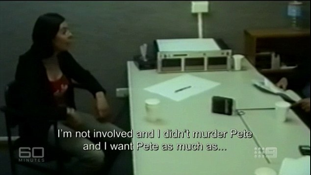 Ms Lees firmly denied any implication in the horrific murder of her boyfriend, but told 60 Minutes she started to question herself. Photo / Channel 9