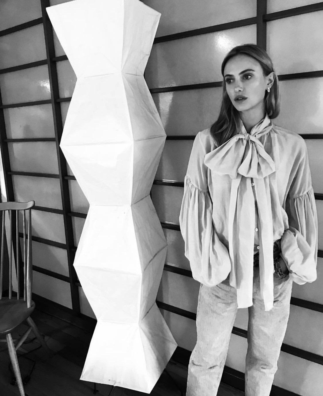“I can appreciate good design and love what clothes can represent and mean and the way they can transform you,” says Lily Montana.