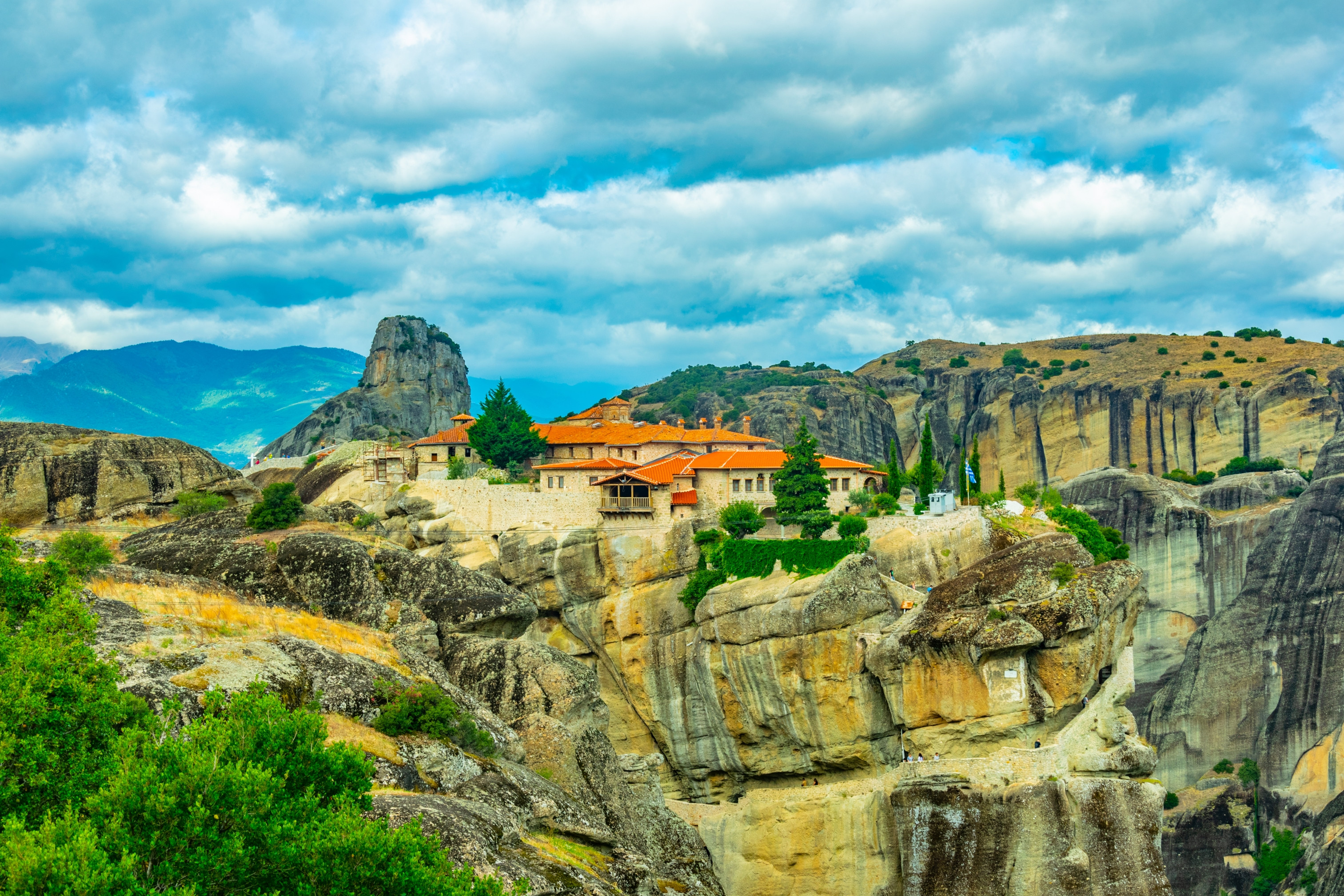 Holy trinity monastery of Meteora, Greece. Photo / 123rf