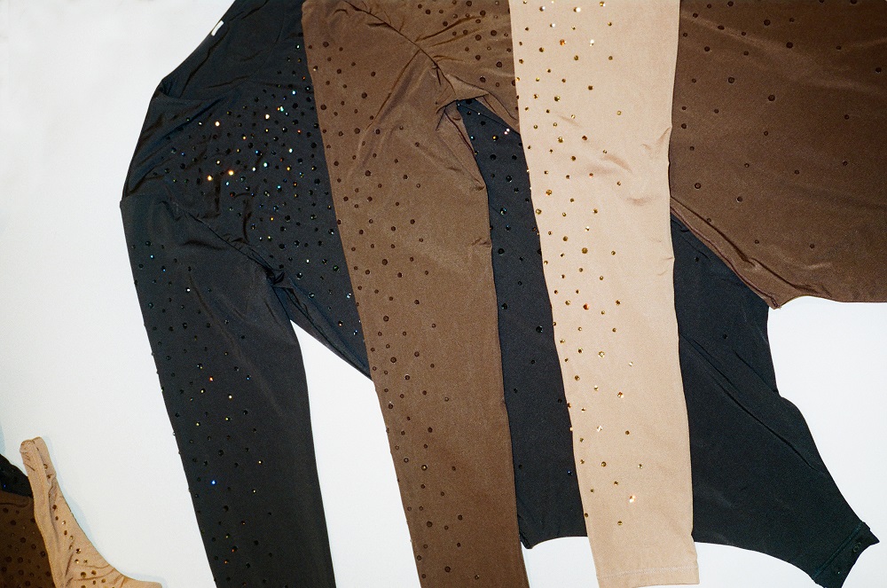 Bodysuits from the Jelly Sheer part of the Swarovski x Skims collaboration, which will be sold in 40 Swarovski stores around the world. Photo / New York Times