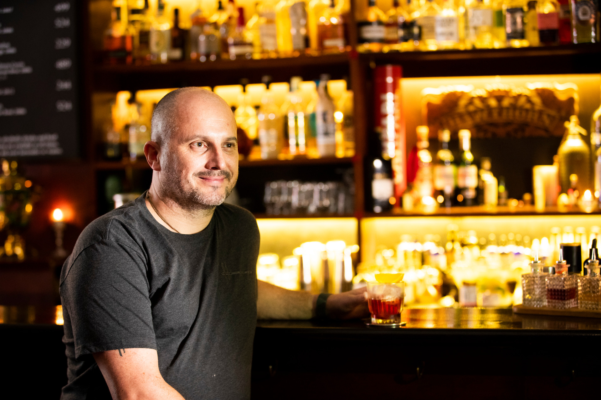 Justin McKenzie at Hawthorn Lounge. Photo / Nicola Edmonds
