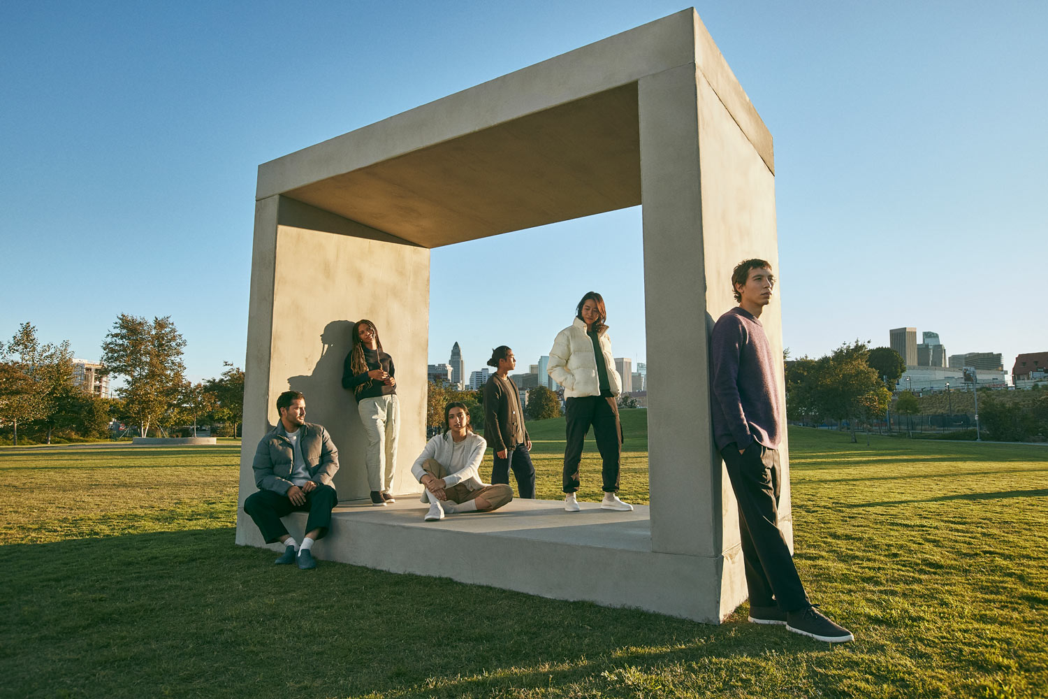 The new collection of apparel from Allbirds will debut with an innovative t-shirt. Photo / Supplied