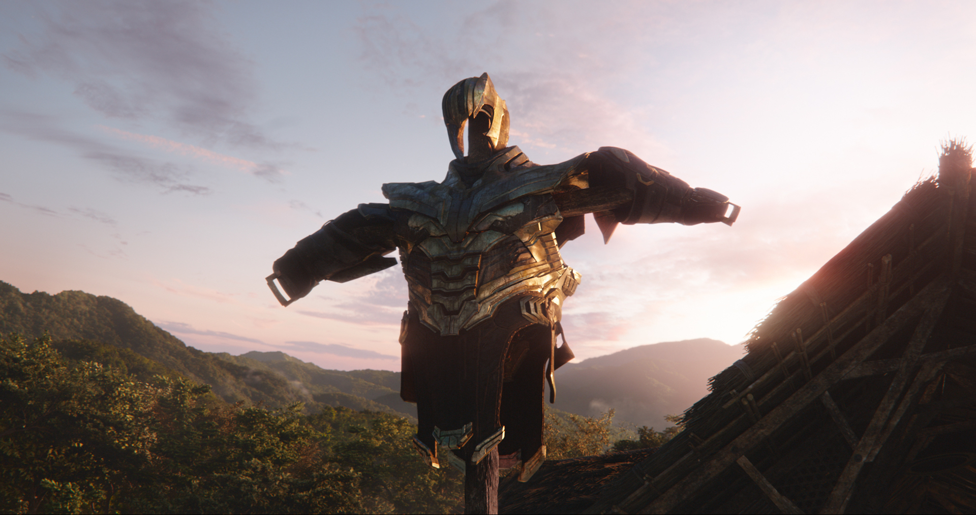 Marvel Studios' Avengers Endgame. Thanos' armour. Photo / Supplied