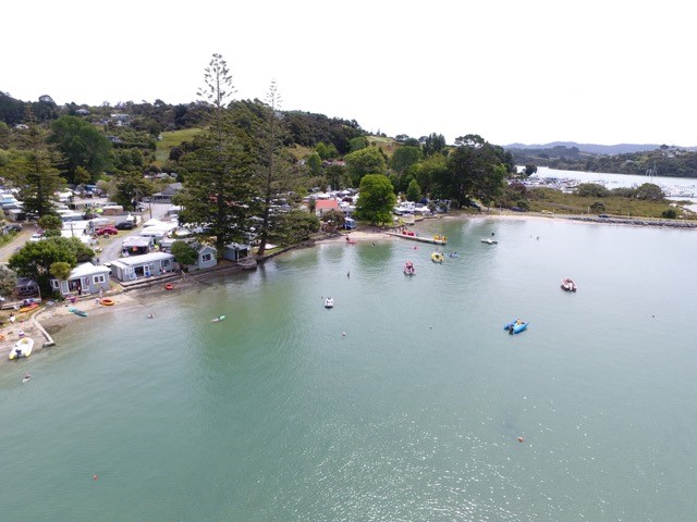 The Sandspit Holiday Park near Warkworth is near Arvida's proposed site for a massive new housing development.
