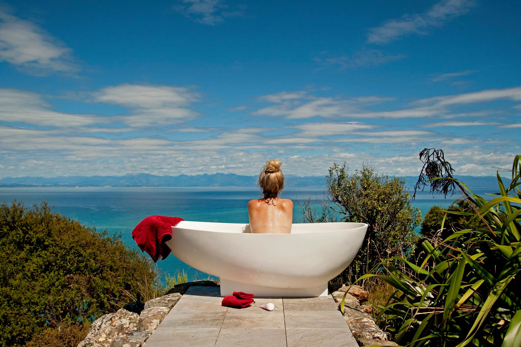 Rocky Point Hut on Pepin Island, Nelson, was Airbnb's most wish-listed property for 2022. Photo / File