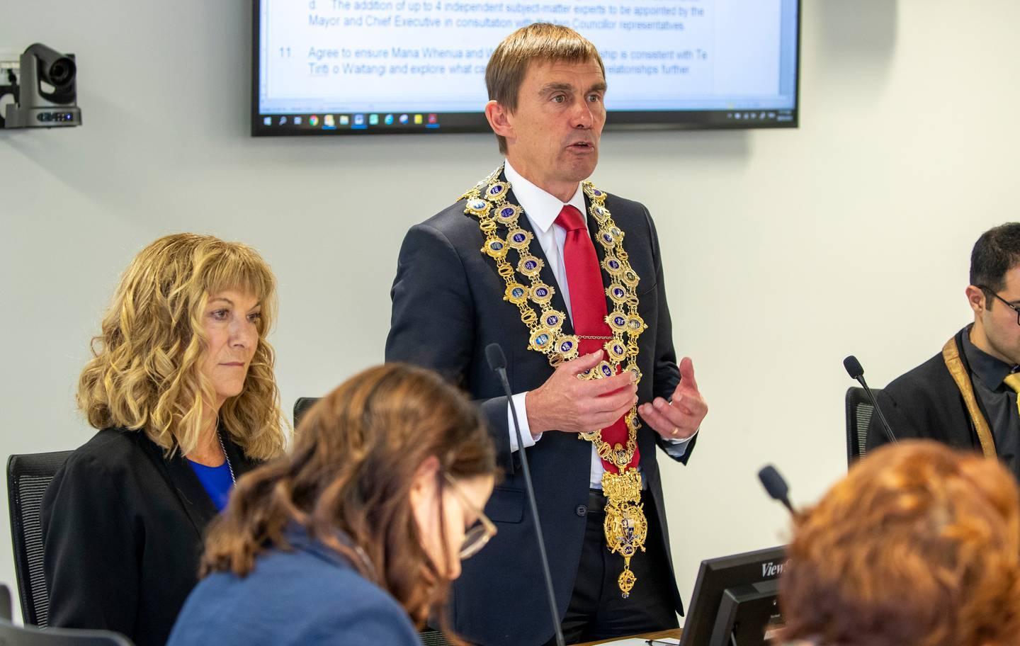 Wellington mayor Andy Foster. Photo / Mark Mitchell