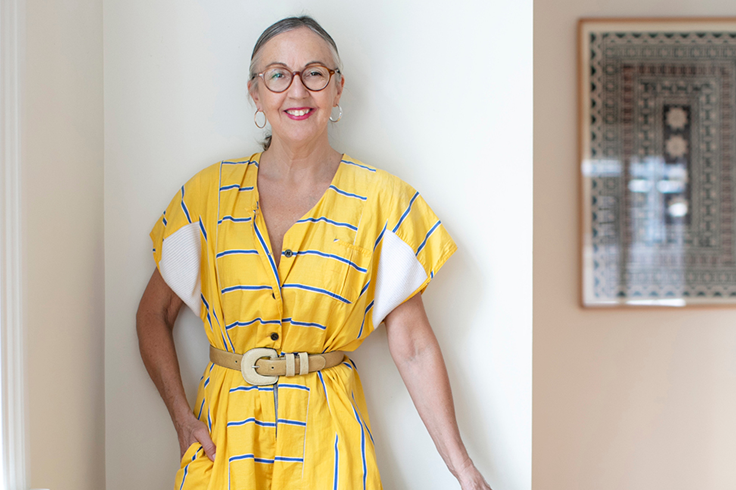 Dianne Ludwig from Welcome Back Slow Fashion, in 2021. Photo / Babiche Martens