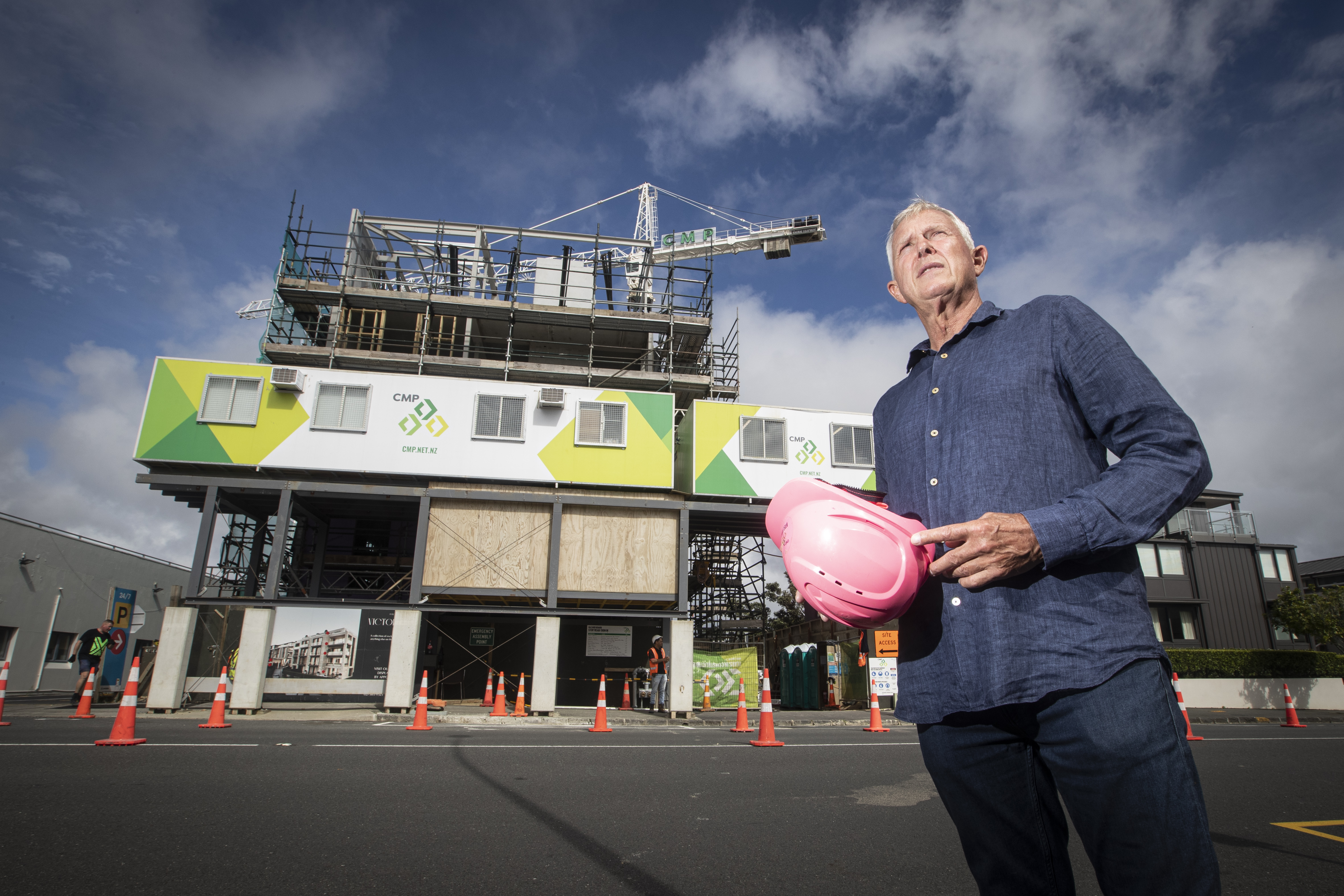 Kroon says he has been in the construction sector all his life. Photo / Jason Oxenham