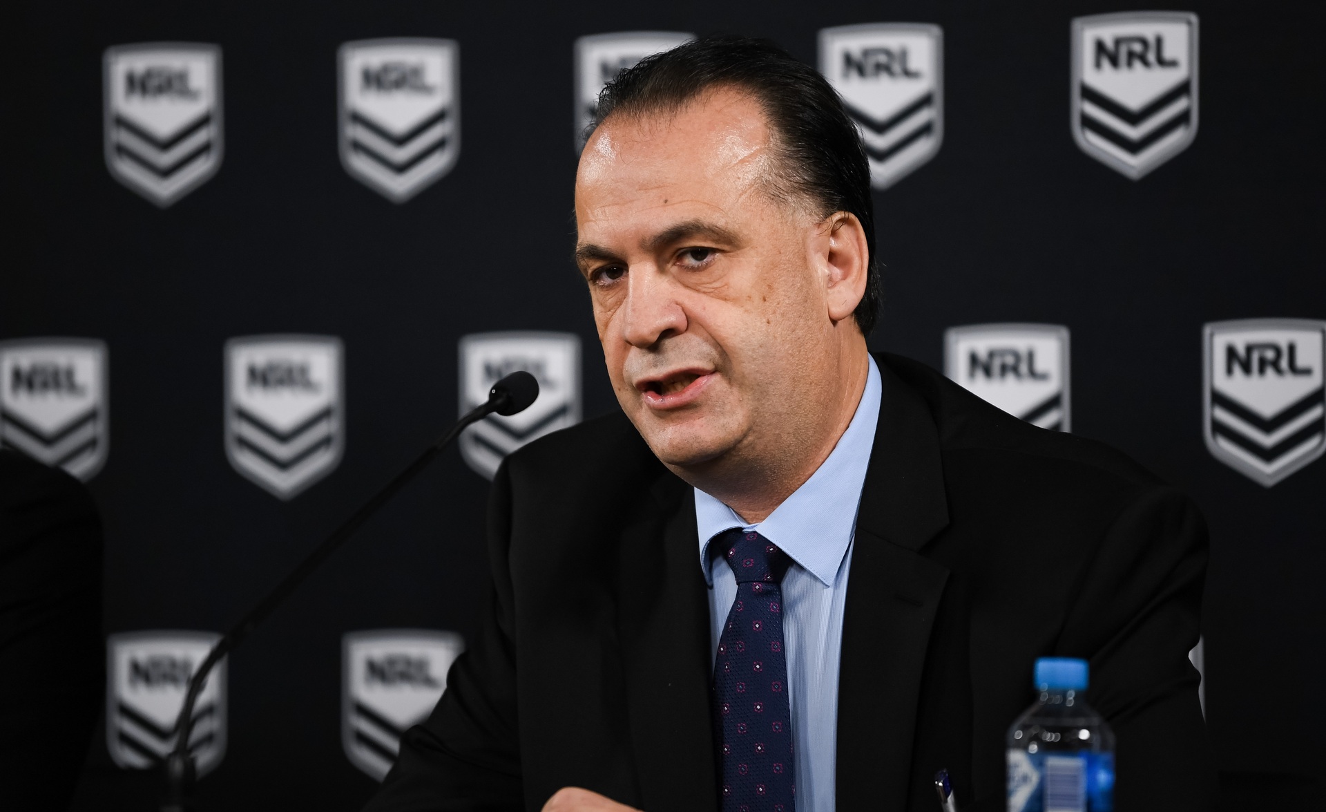 ARL Commission chairman Peter V'landys. Photo / Nathan Hopkins / NRL Photos