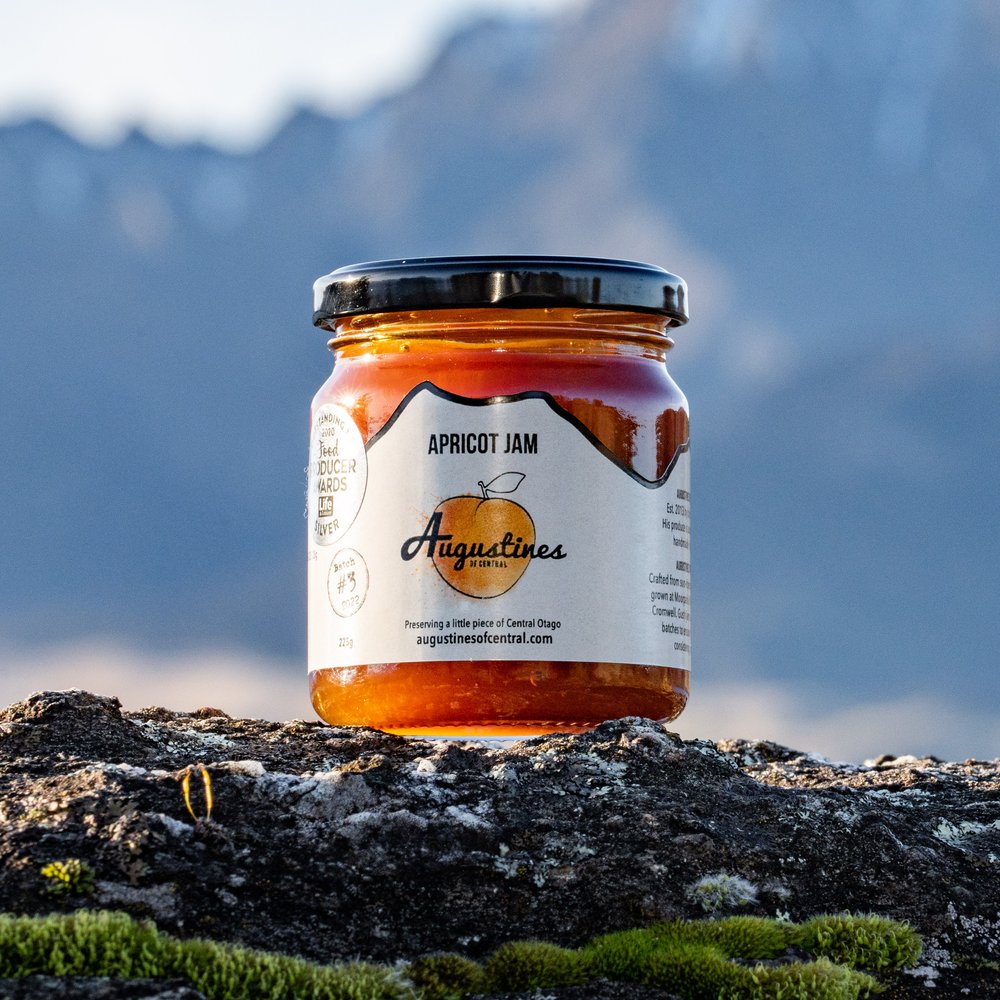 Augustines apricot jam.