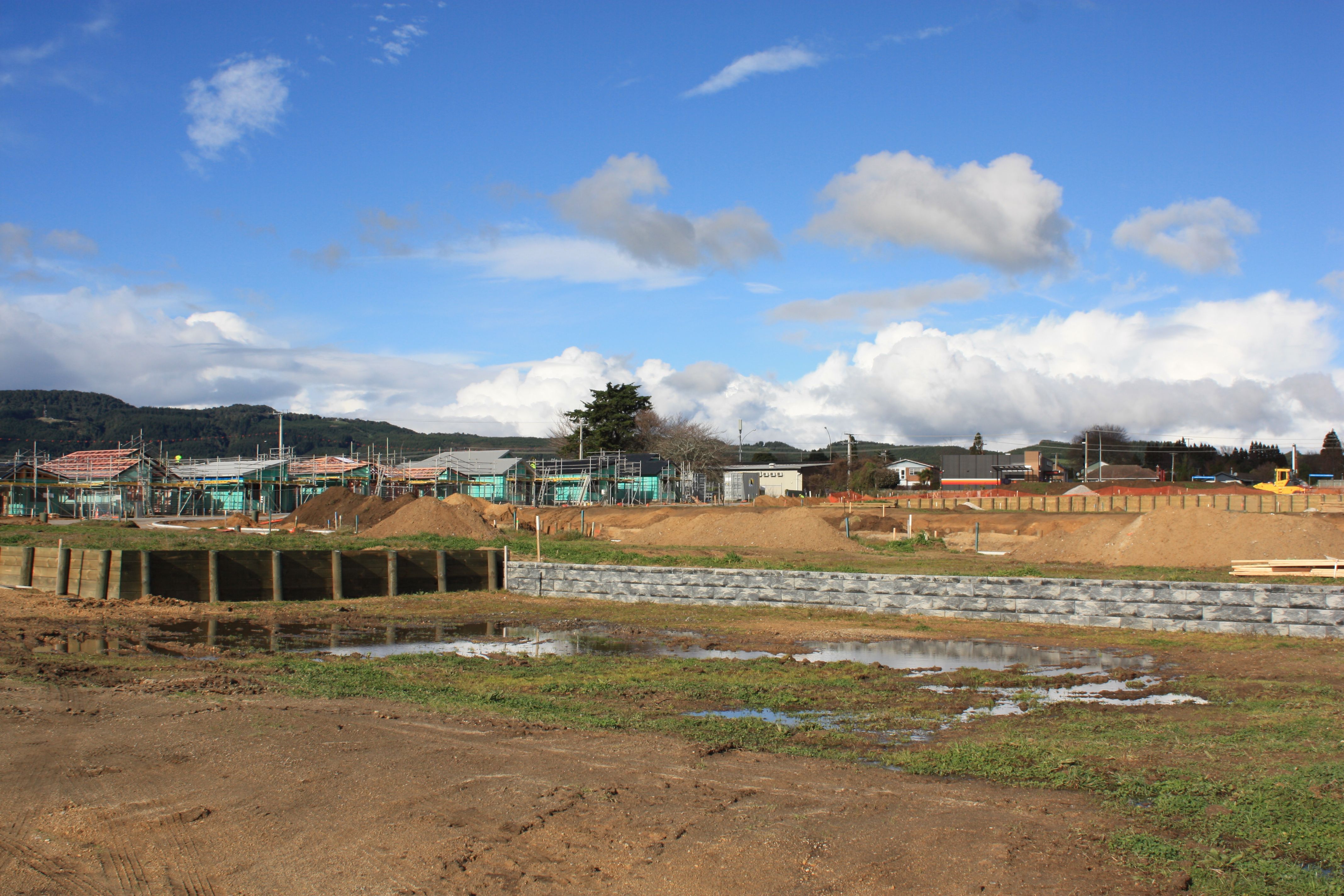 The development's civil works started in December.