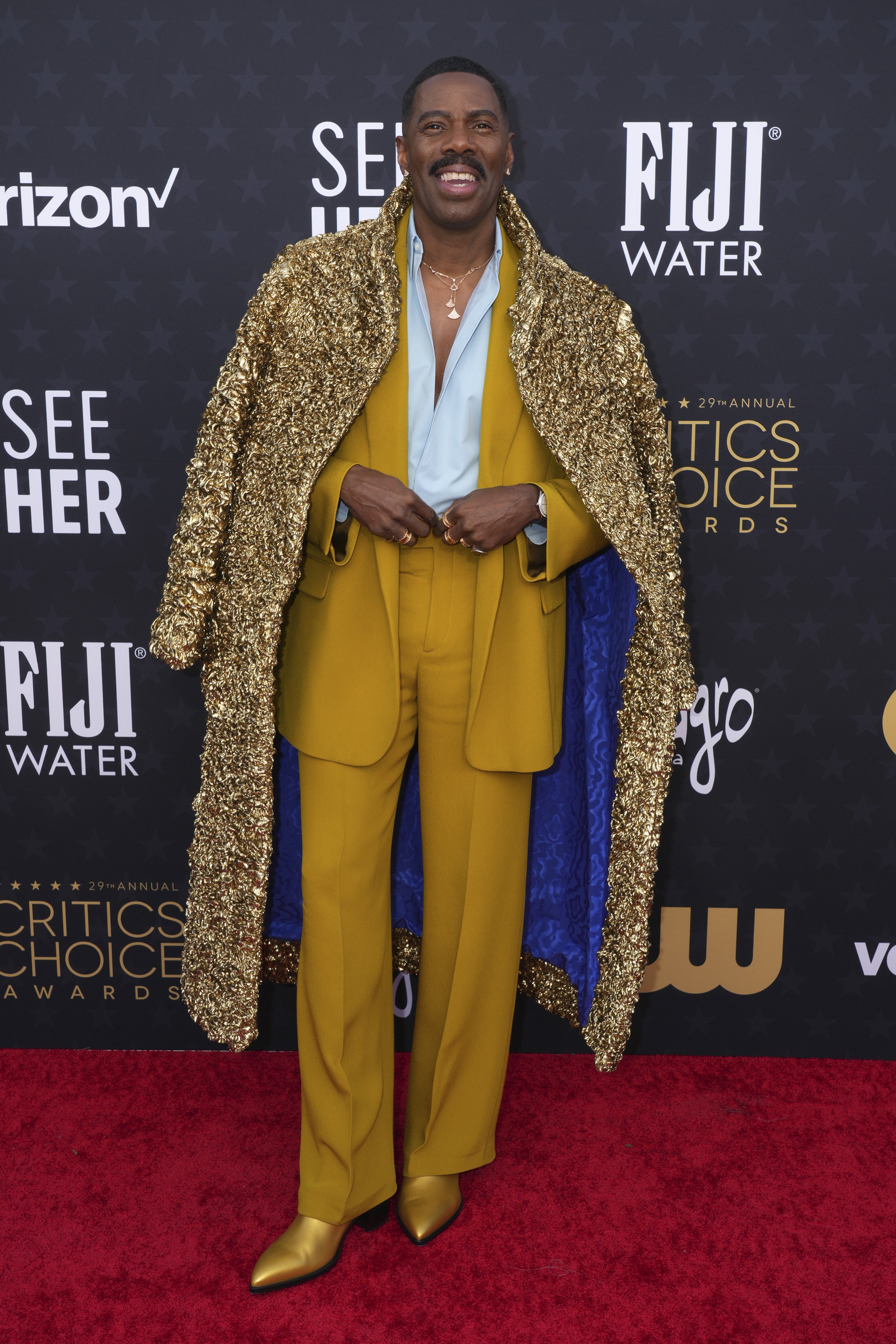 Colman Domingo at the 29th Critics Choice Awards. Photo / Jordan Strauss, AP