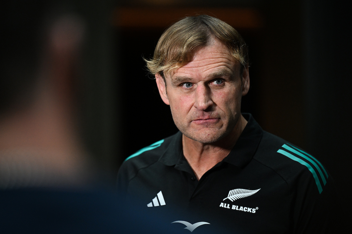 All Blacks coach Scott Robertson. Photo / Photosport