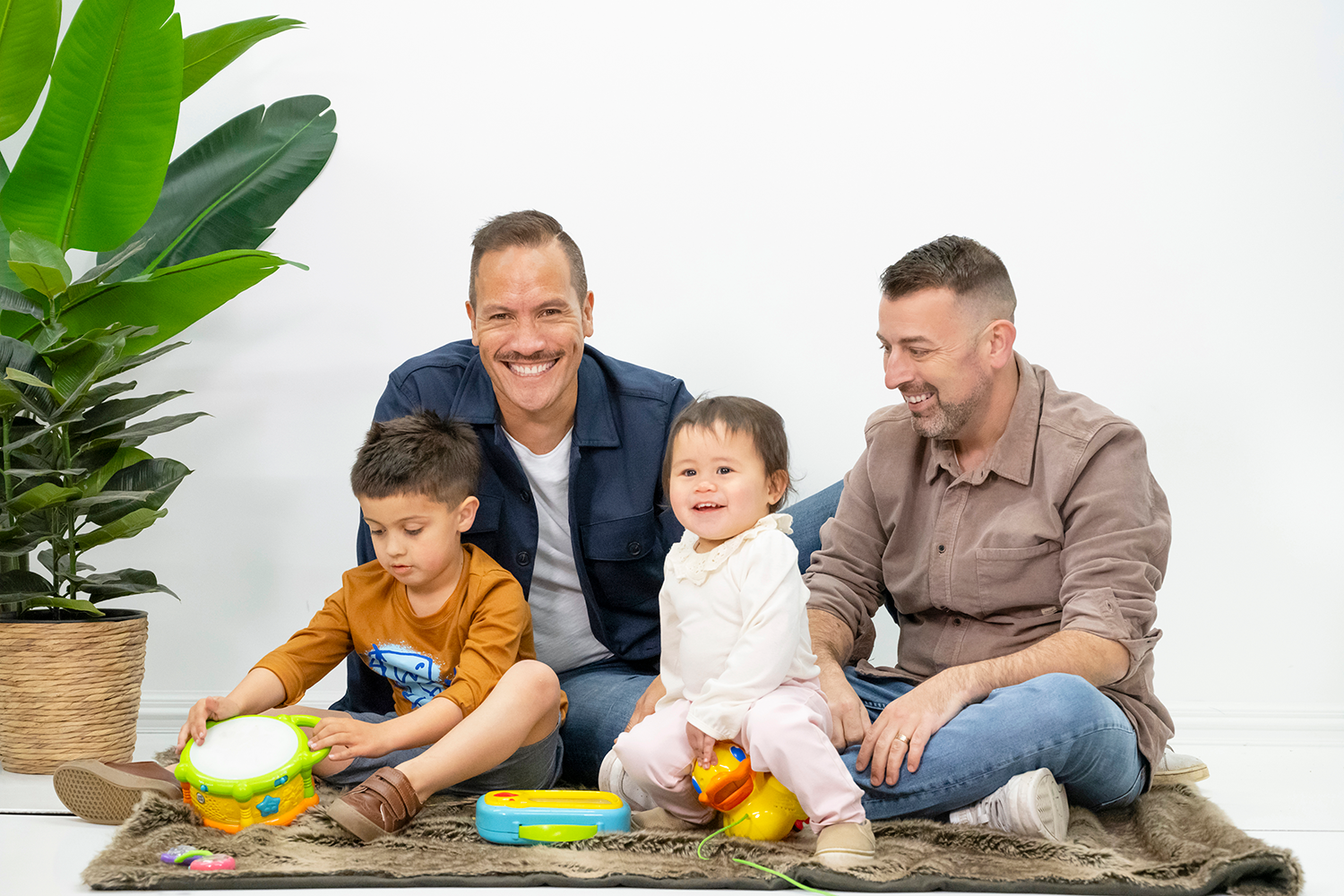 As much as Tāmati enjoyed filming Celebrity Treasure Island, he says it's nice to come home to his family. Photo / Tracey Scott