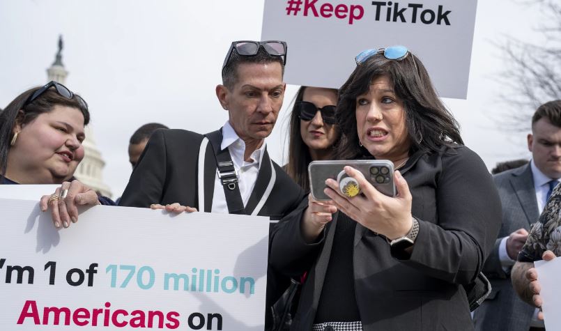 Content creators say a ban would hurt countless people and businesses that rely on TikTok for a significant portion of their income. Photo / AP