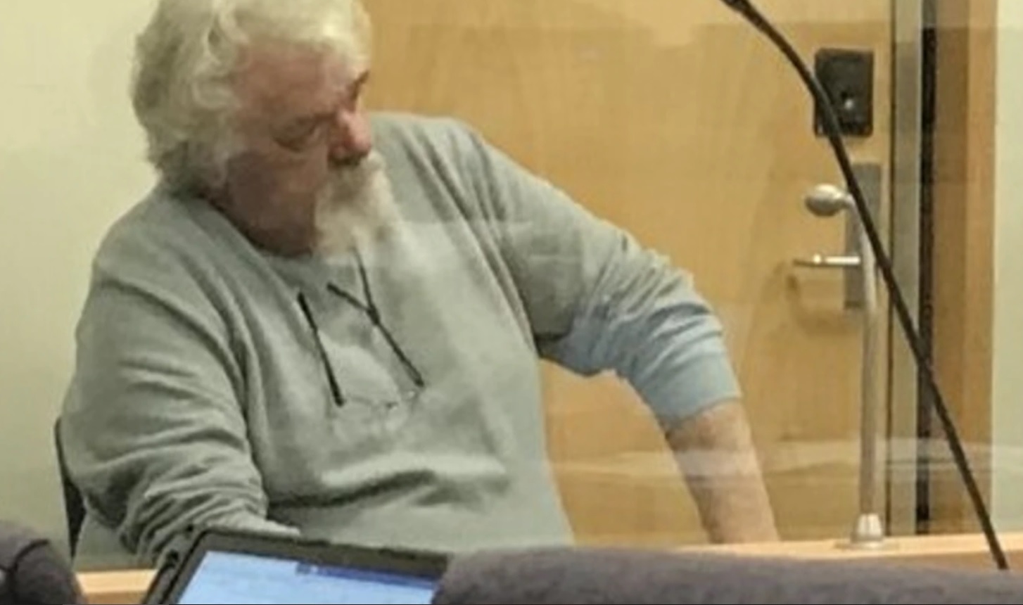 Wayne Moonie appears in the dock for sentencing in Auckland District Court in 2021. Photo / John Weekes