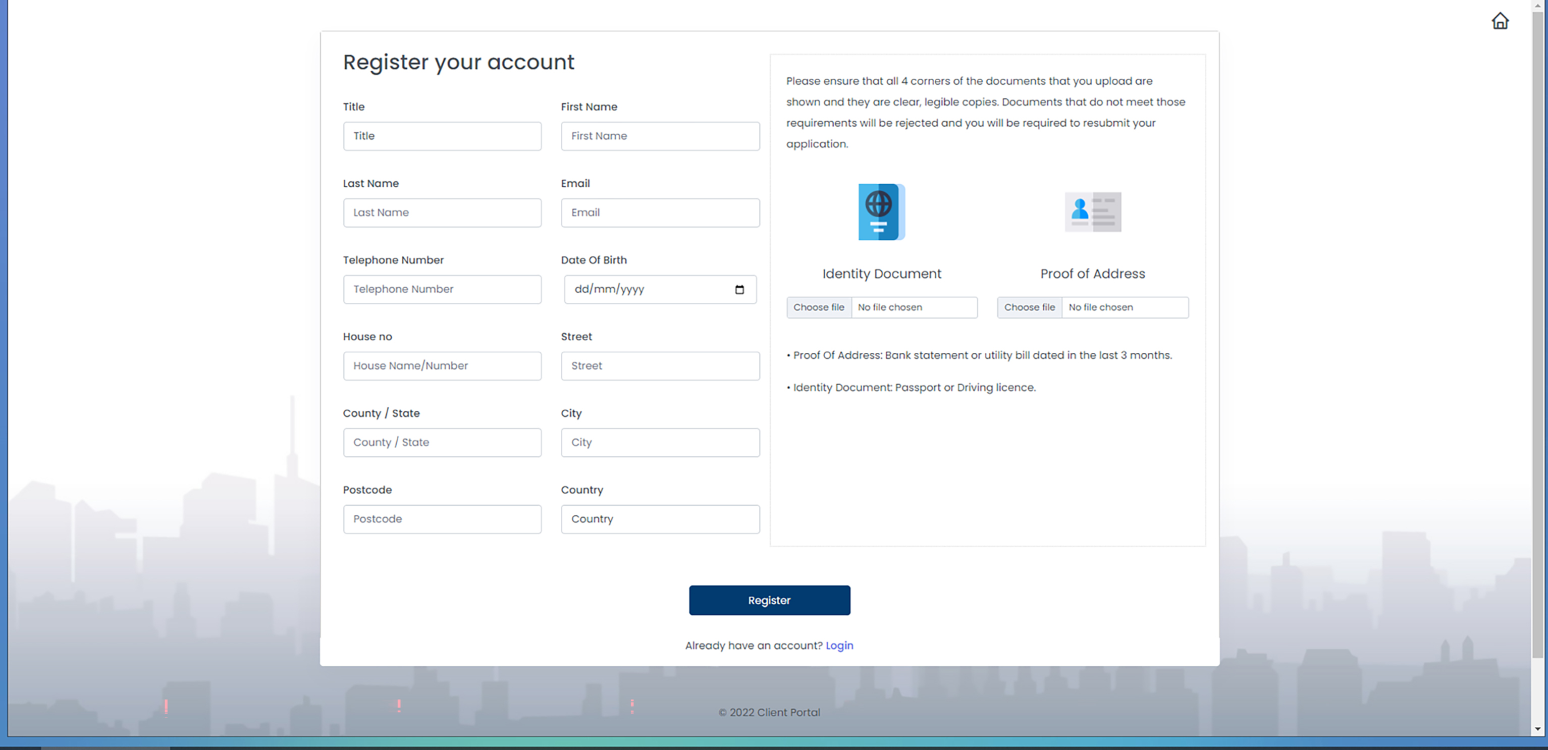 A fake Citibank investor portal used in an elaborate scam to defraud a North Shore real estate agent out of $100,000. Photo / Supplied