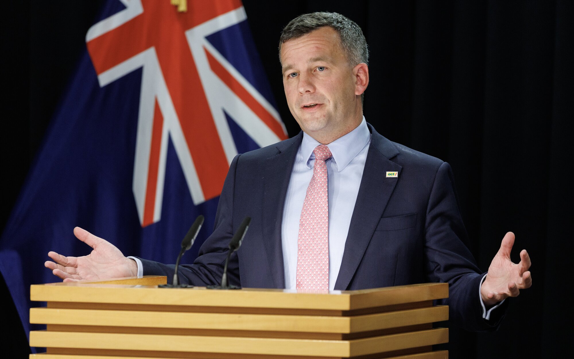 David Seymour is the acting Prime Minister while Christopher Luxon is out of the country. Photo / Mark Mitchell