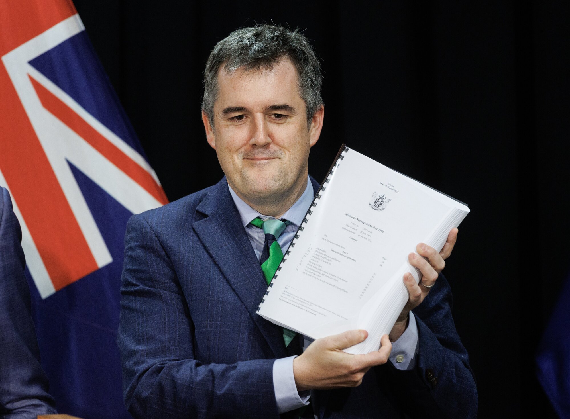 RMA Reform Minister Chris Bishop announced he would repeal and replace the RMA. Photo / Mark Mitchell