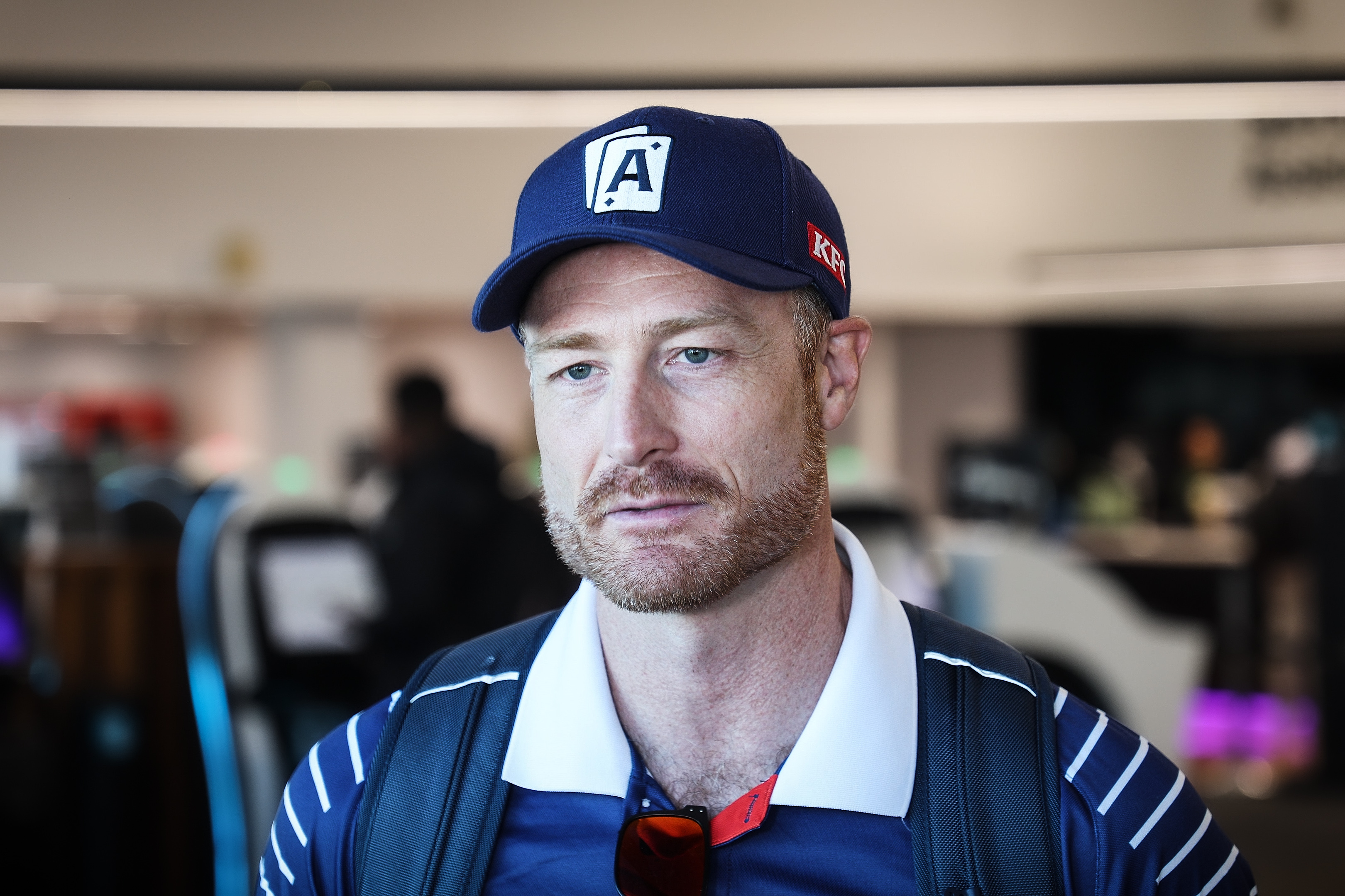 Martin Guptill speaks after confirming his international retirement. Photo / Michael Craig.