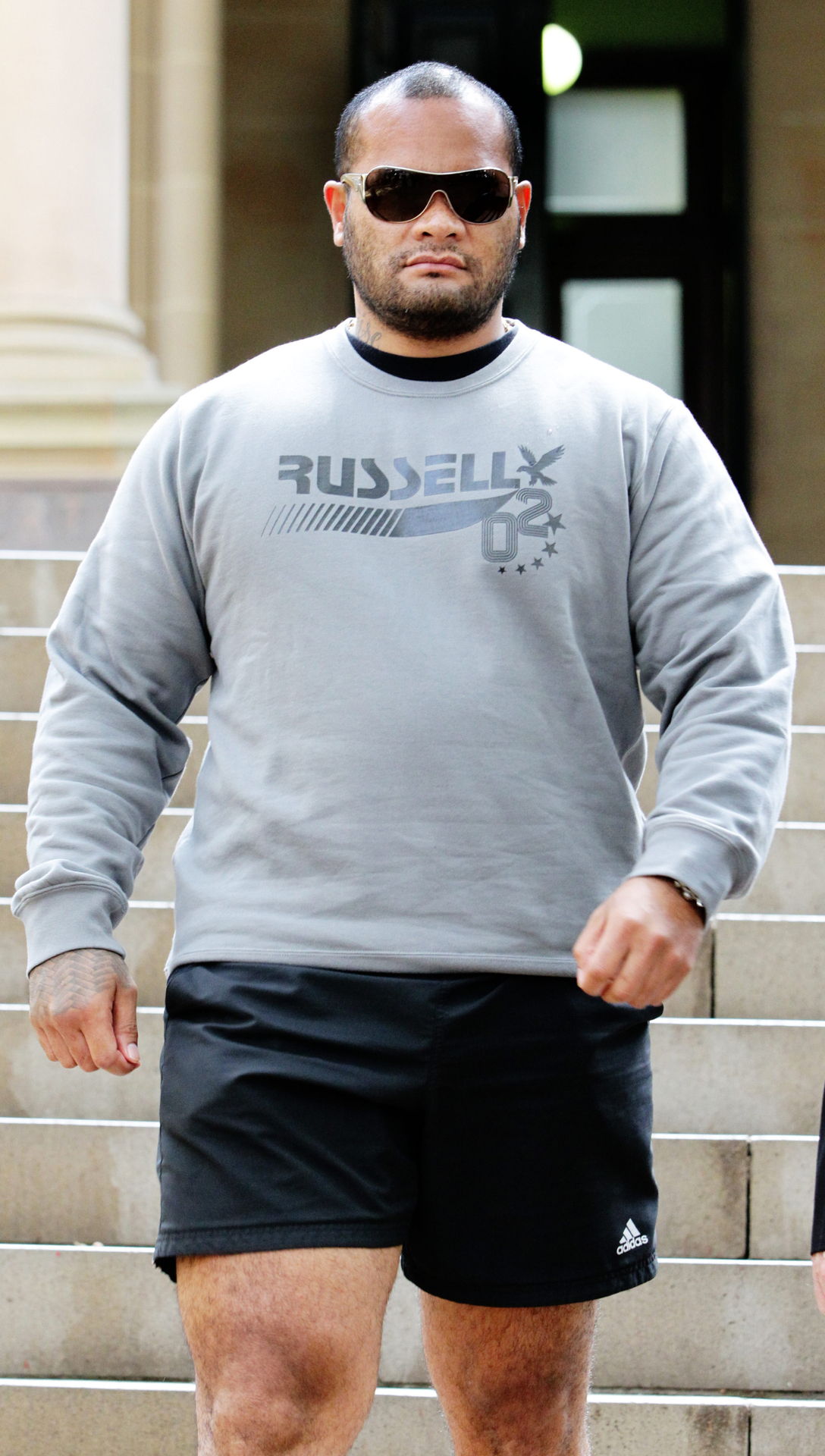 Duax Ngakuru in Sydney in 2010 shortly after becoming the leader of the Comancheros motorcycle gang. Photo / Daily Telegraph
