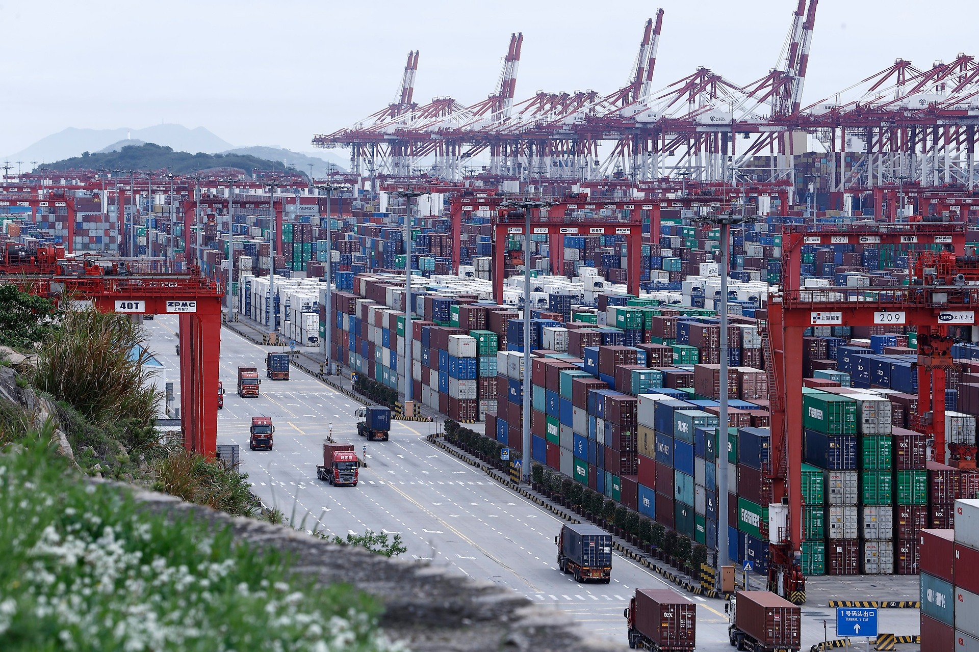 Yangshan Deepwater Port, Shanghai. Photo / Getty Images