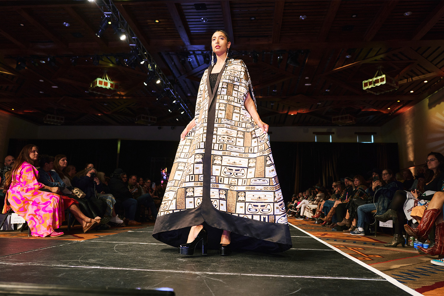 A look from Himikalas Pamela Baker’s collection. Photo / Simbarashe Cha for The New York Times