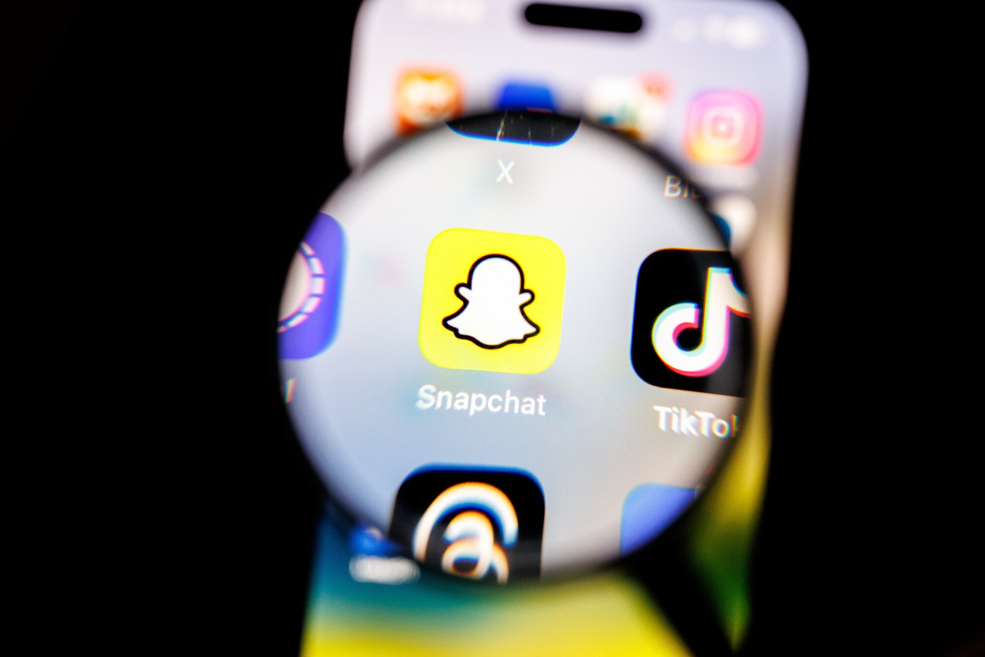 The social media sites most commonly used by young Kiwis are Instagram, YouTube, Snapchat and TikTok. Photo / Getty Images