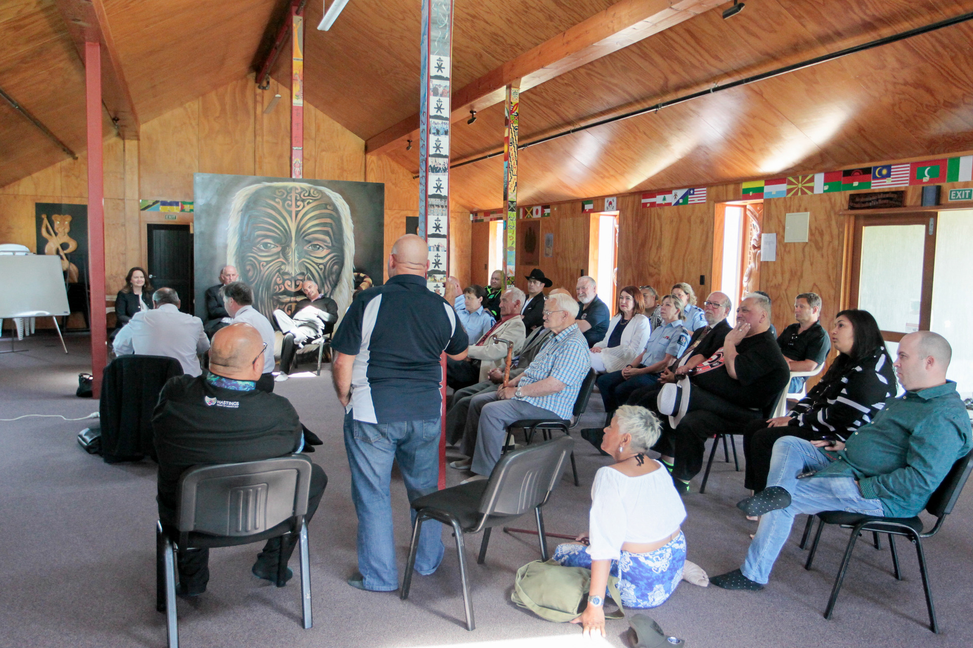 The Government says more Maori-based justice solutions, such as this Rangatahi Court in Hastings, are worthy of consideration to reduce reoffending. Photo / Warren Buckland.