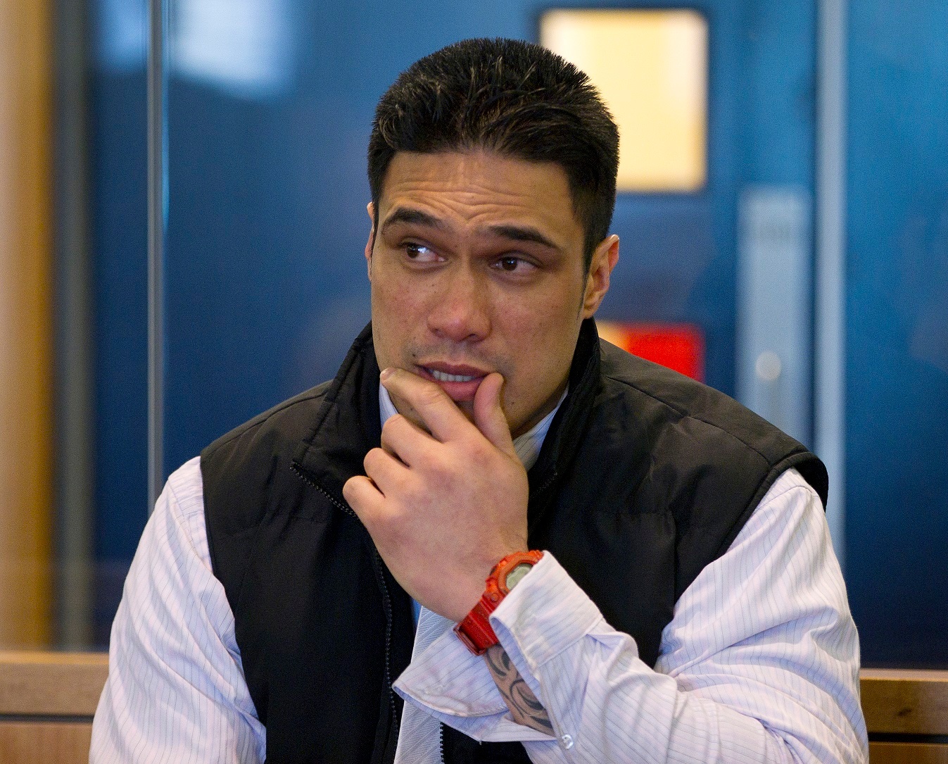 Joshua James Masters in the dock in the High Court at Auckland at his sentencing hearing in 2012. Photo / File