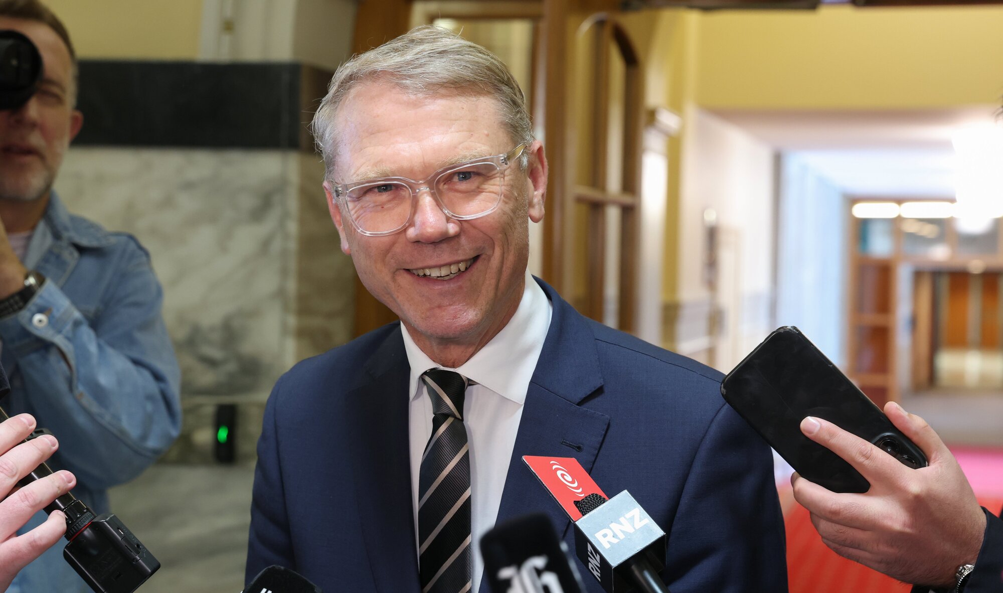 National MP Paul Goldsmith after the Cabinet reshuffle. Photo / Mark Mitchell
