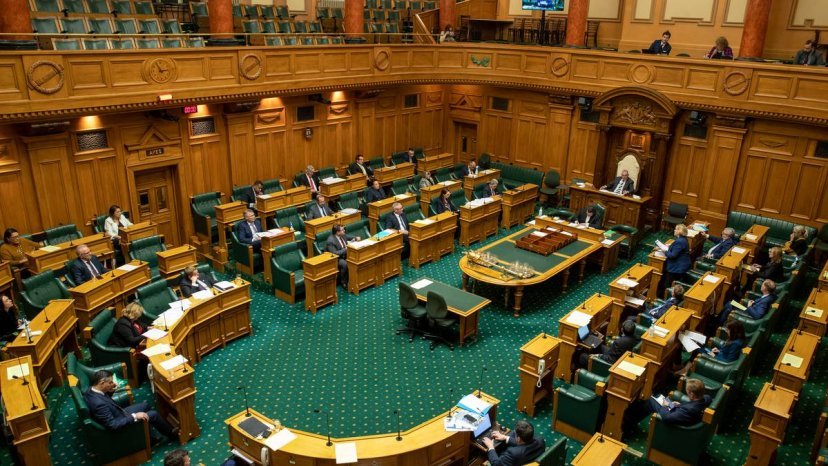 Parliament's debating chamber was not so friendly to people with physical disabilities. Photo / NZME