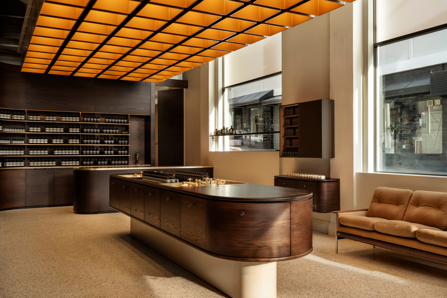 Wellington was the first place to open an Aesop store in Aotearoa. 