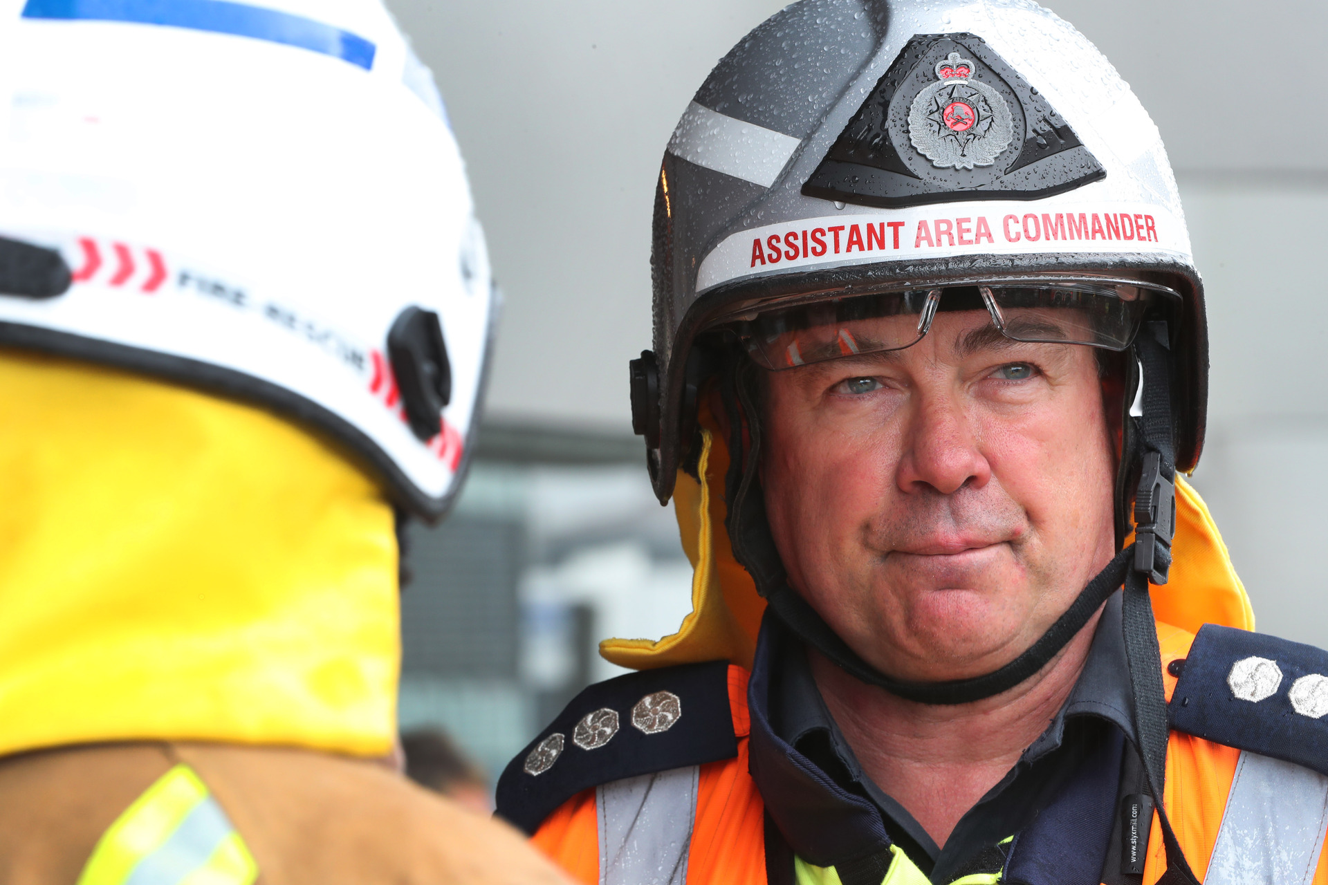 Whangārei/Kaipara's Fire and Emergency New Zealand assistant area commander Graeme Quensell, seen here at the fire of the Whangārei Municipal building on Bank Street last year. Photo / File