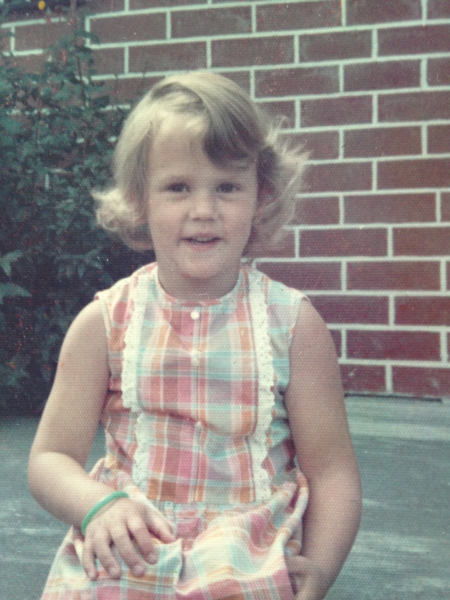 Hilary Barry, age 5.