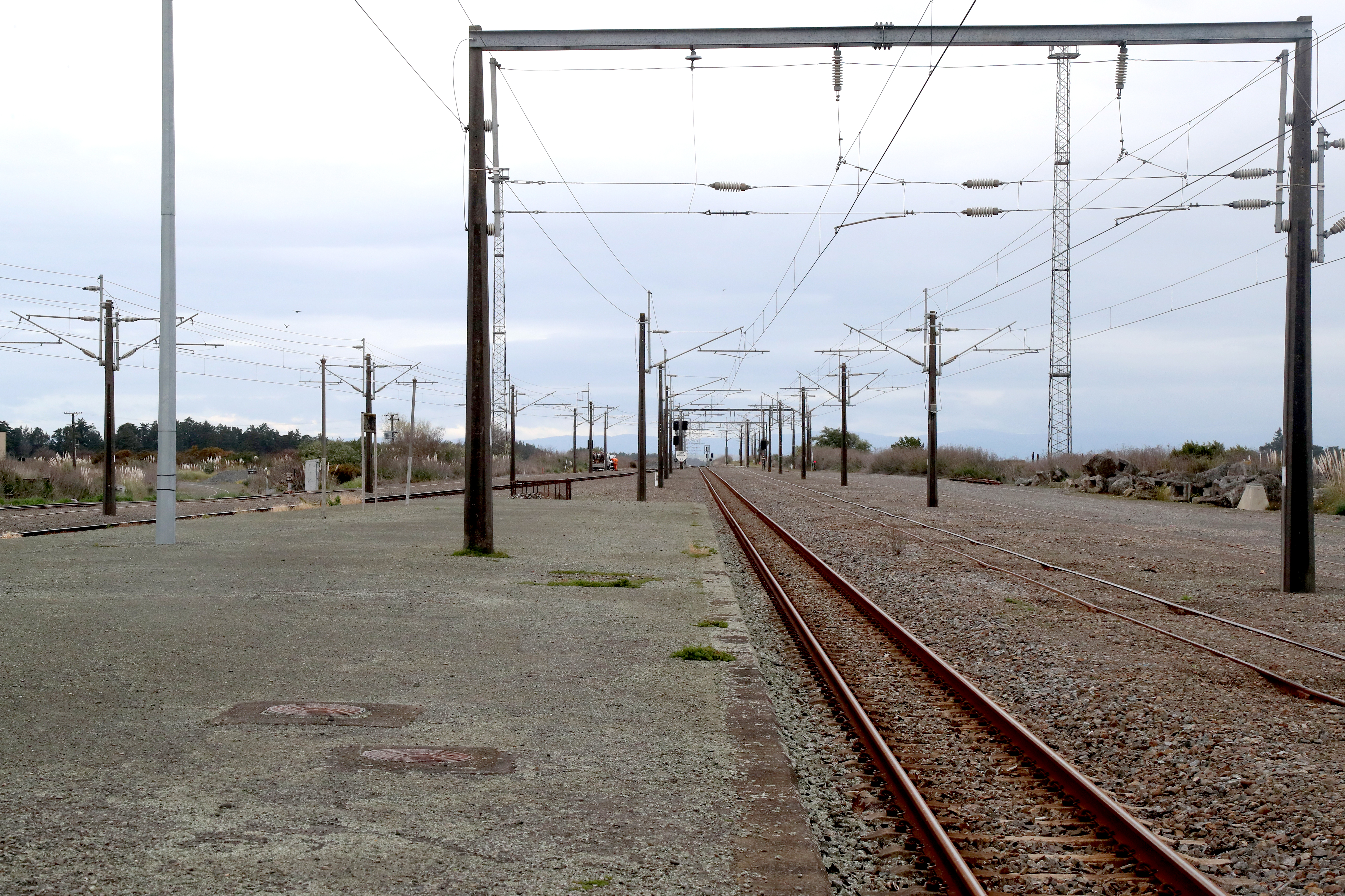 The land, between the North Island Main Trunk Line and State Highway 1, will change from a rural to industrial classification on August 12. Photo / NZME