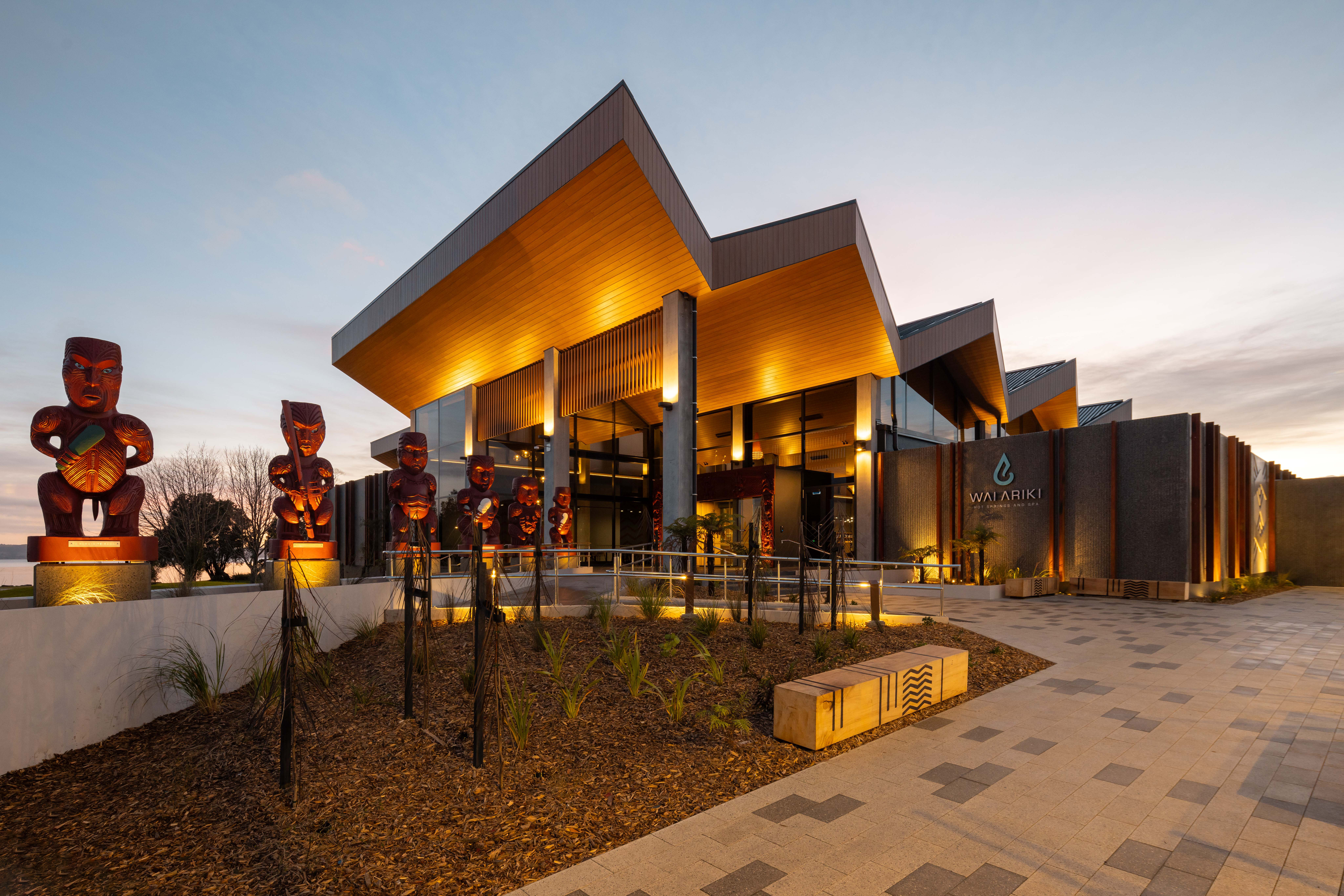 Wai Ariki Hot Springs and Spa opened in June. Photo /  Jono Parker