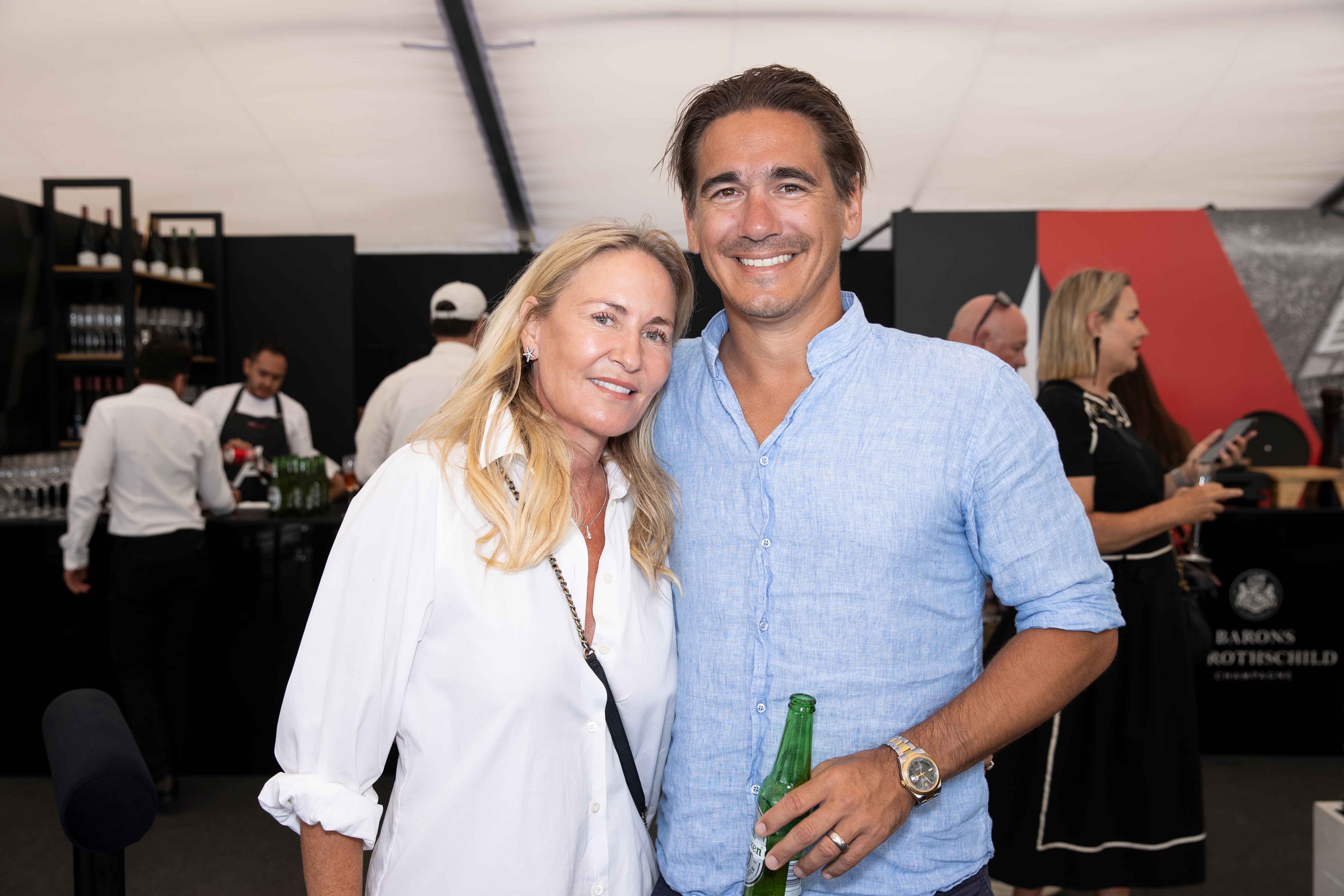 Denizen publisher Claire Sullivan Kraus and Eco Store CEO Pablo Kraus.